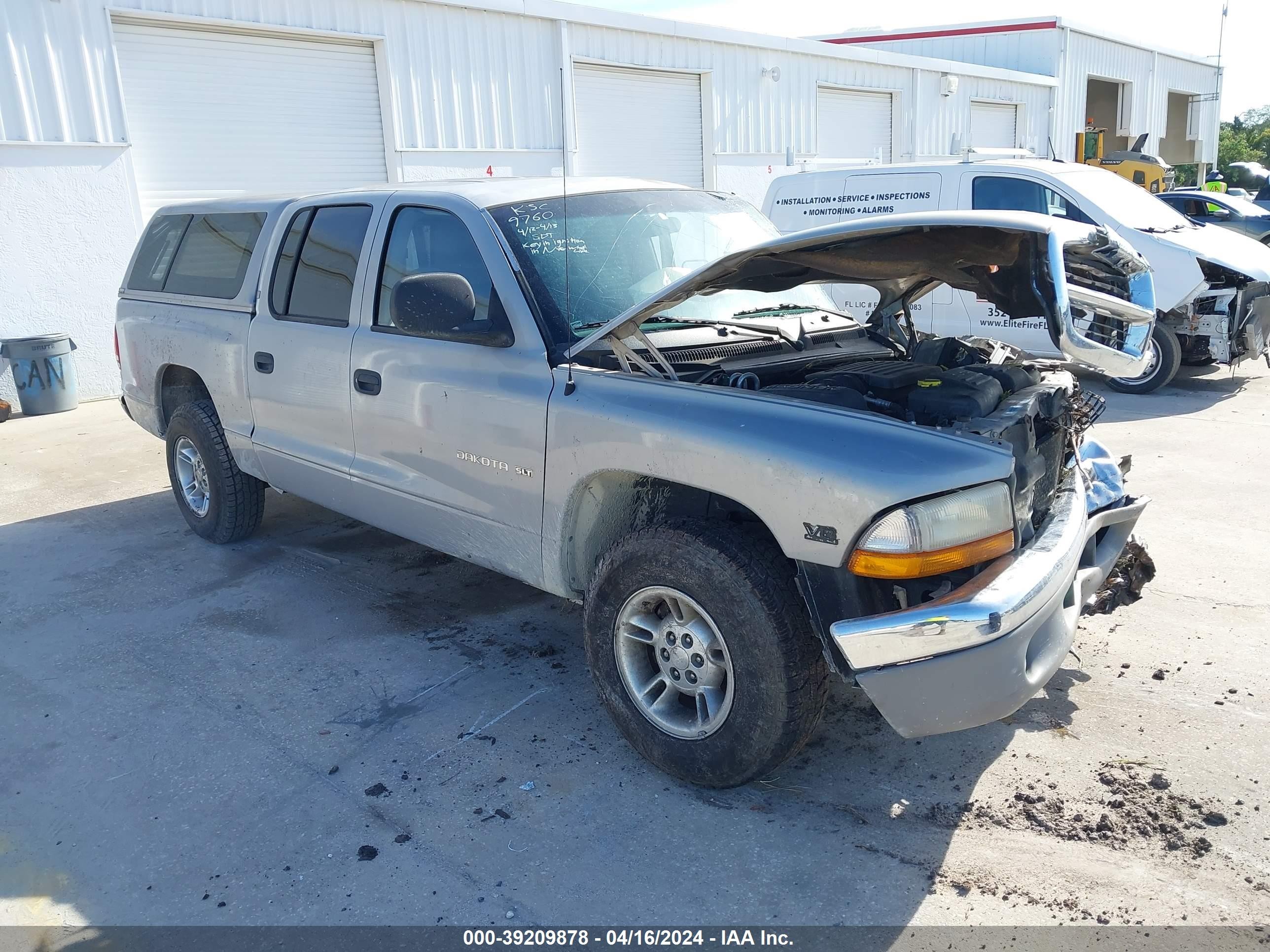 DODGE DAKOTA 2000 1b7gl2an7ys715613