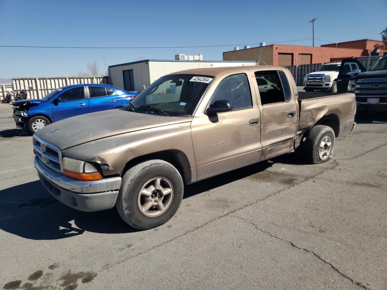 DODGE DAKOTA 2000 1b7gl2ax0ys629383