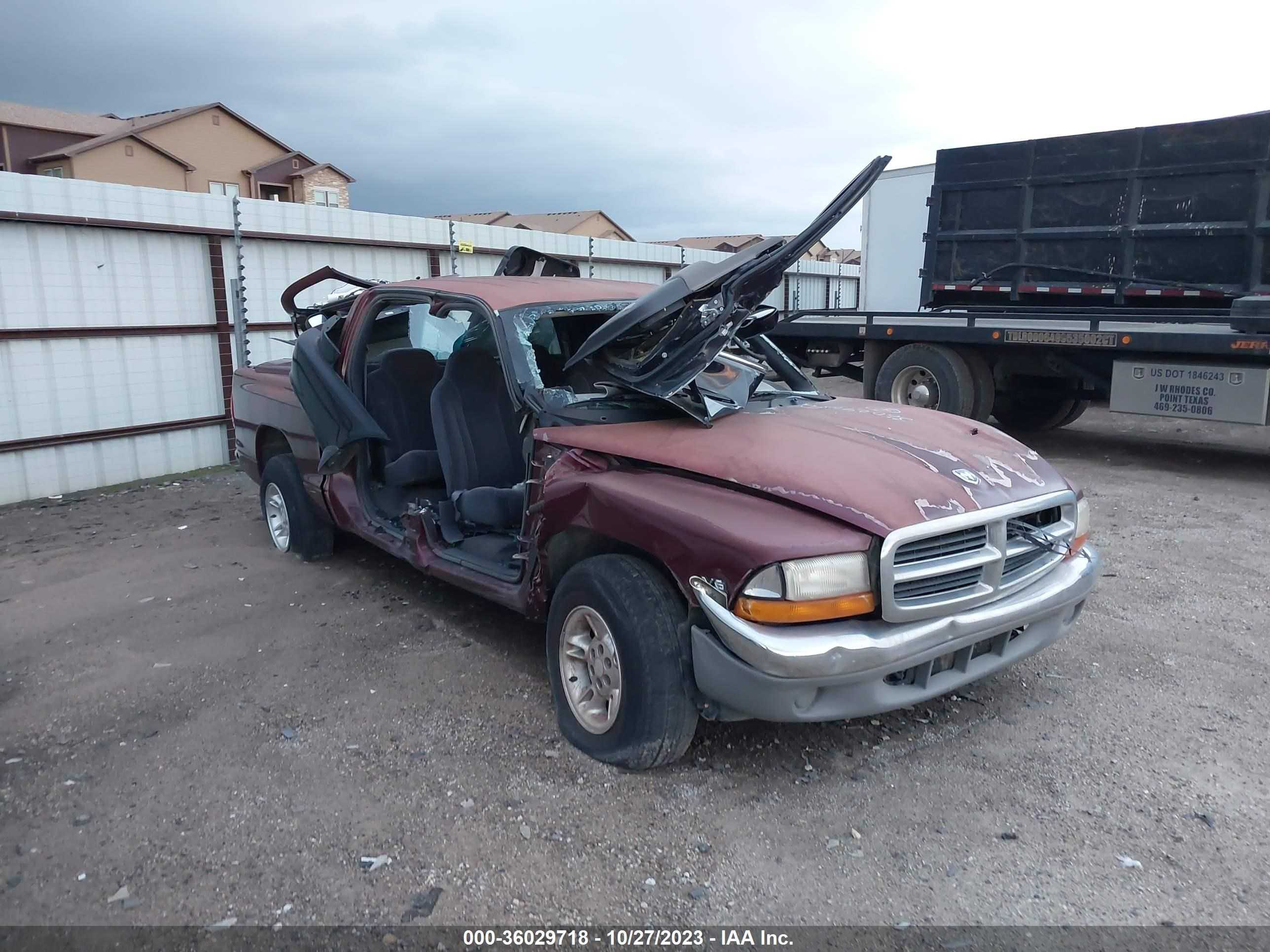 DODGE DAKOTA 2000 1b7gl2ax4ys768626