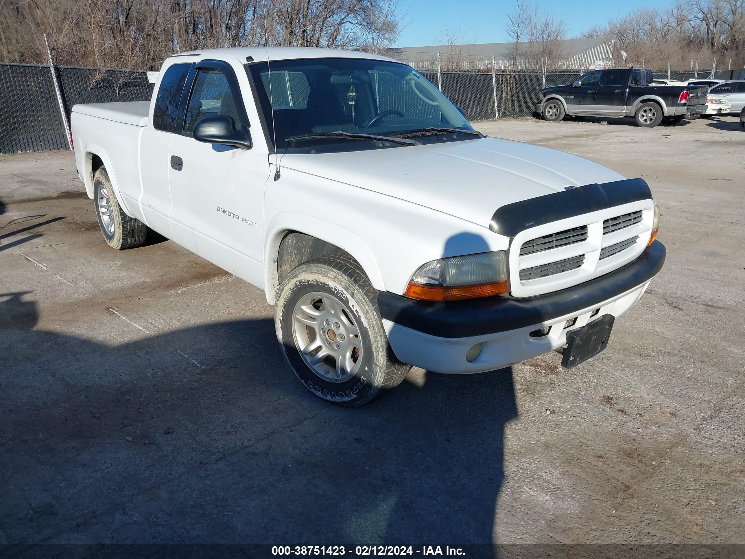 DODGE DAKOTA 2002 1b7gl32x22s598391