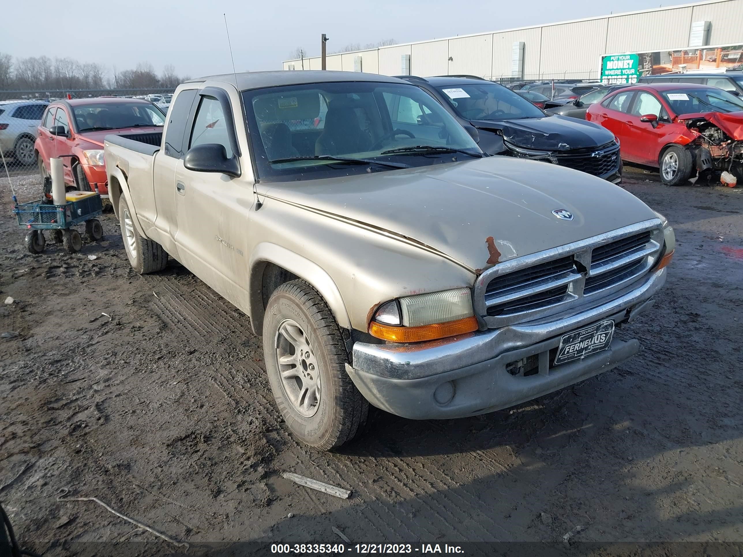 DODGE DAKOTA 2002 1b7gl42xx2s675188