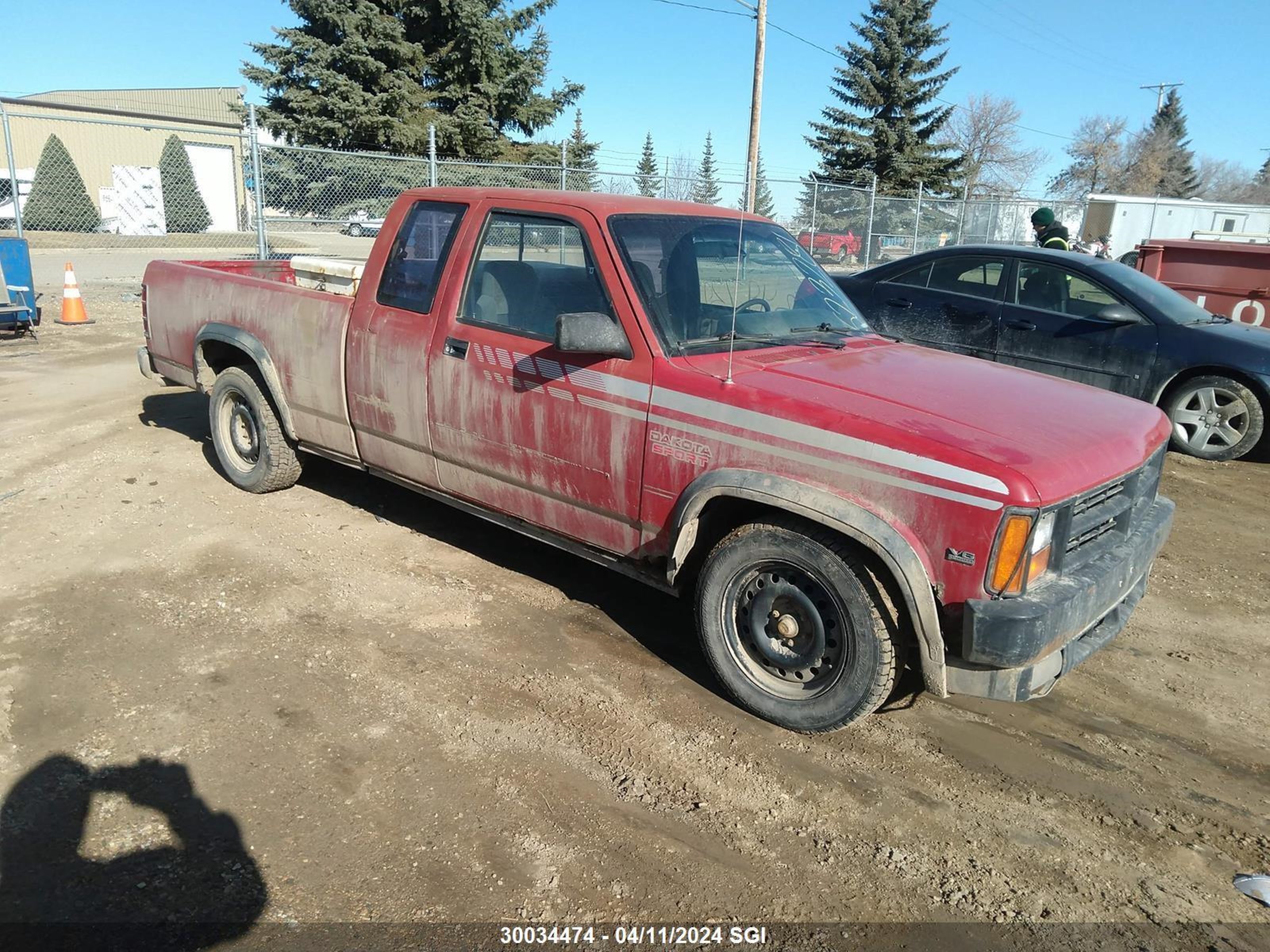 DODGE DAKOTA 1990 1b7gl63xxls623281