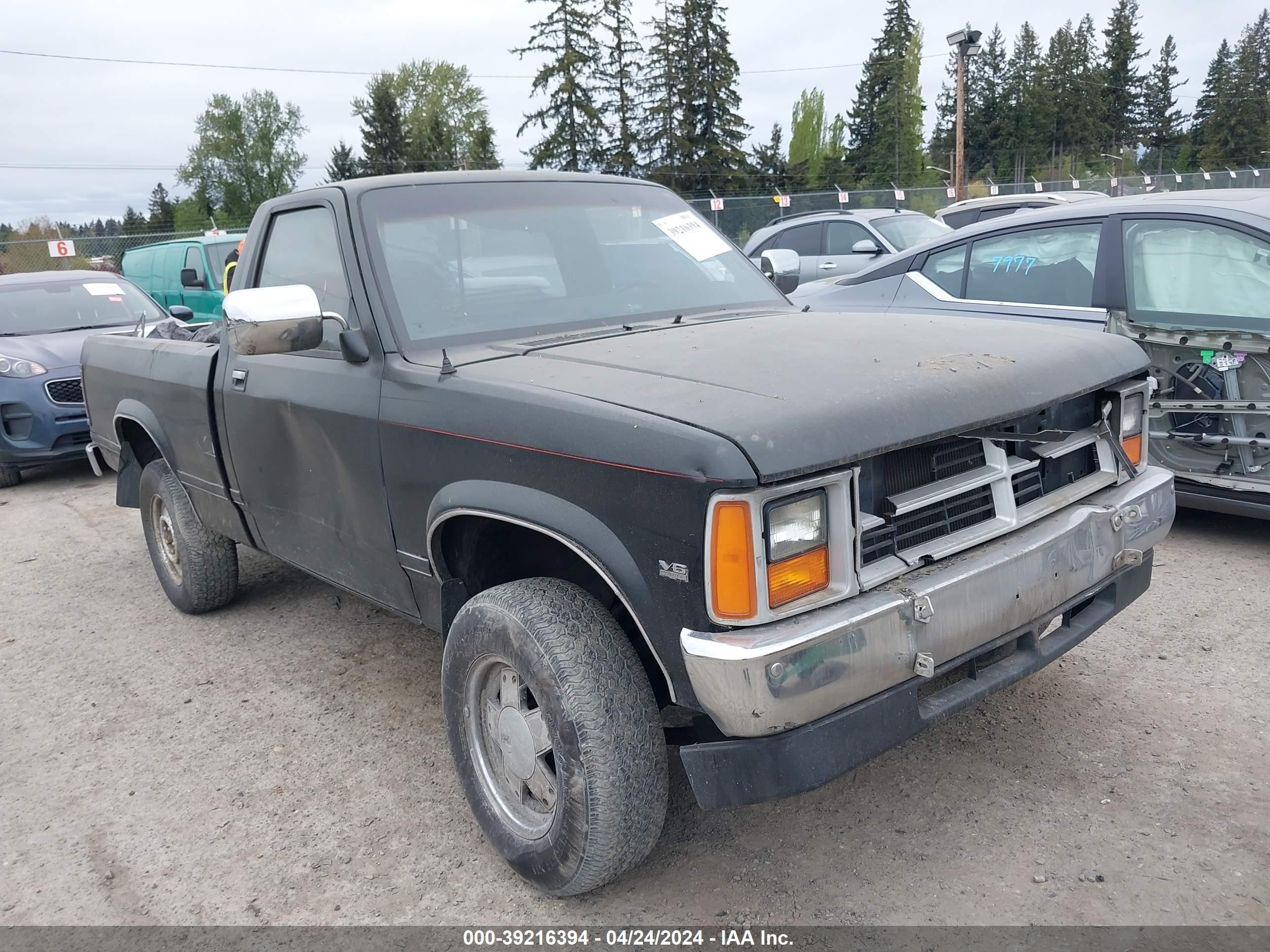 DODGE DAKOTA 1987 1b7gr14m4hs436521