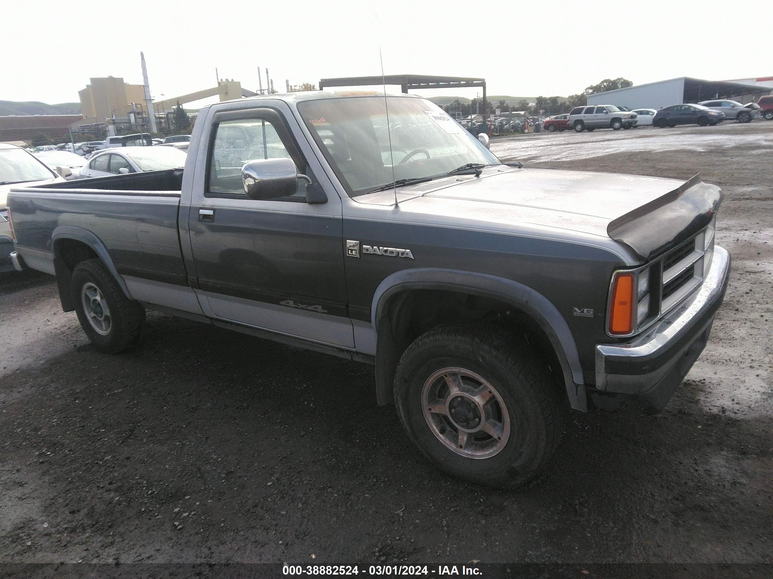 DODGE DAKOTA 1988 1b7gr14x3js757093