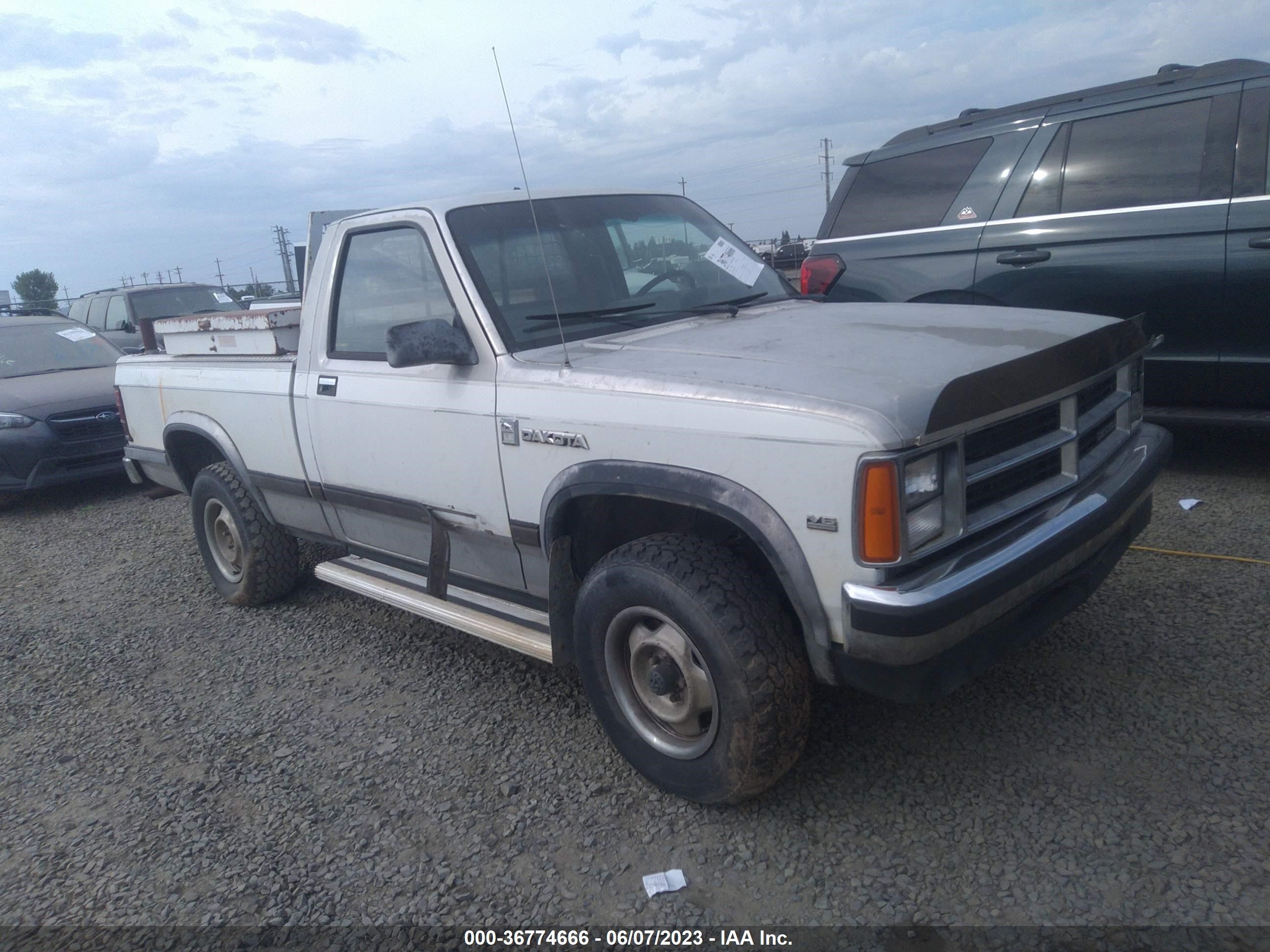 DODGE DAKOTA 1988 1b7gr14x3js794886