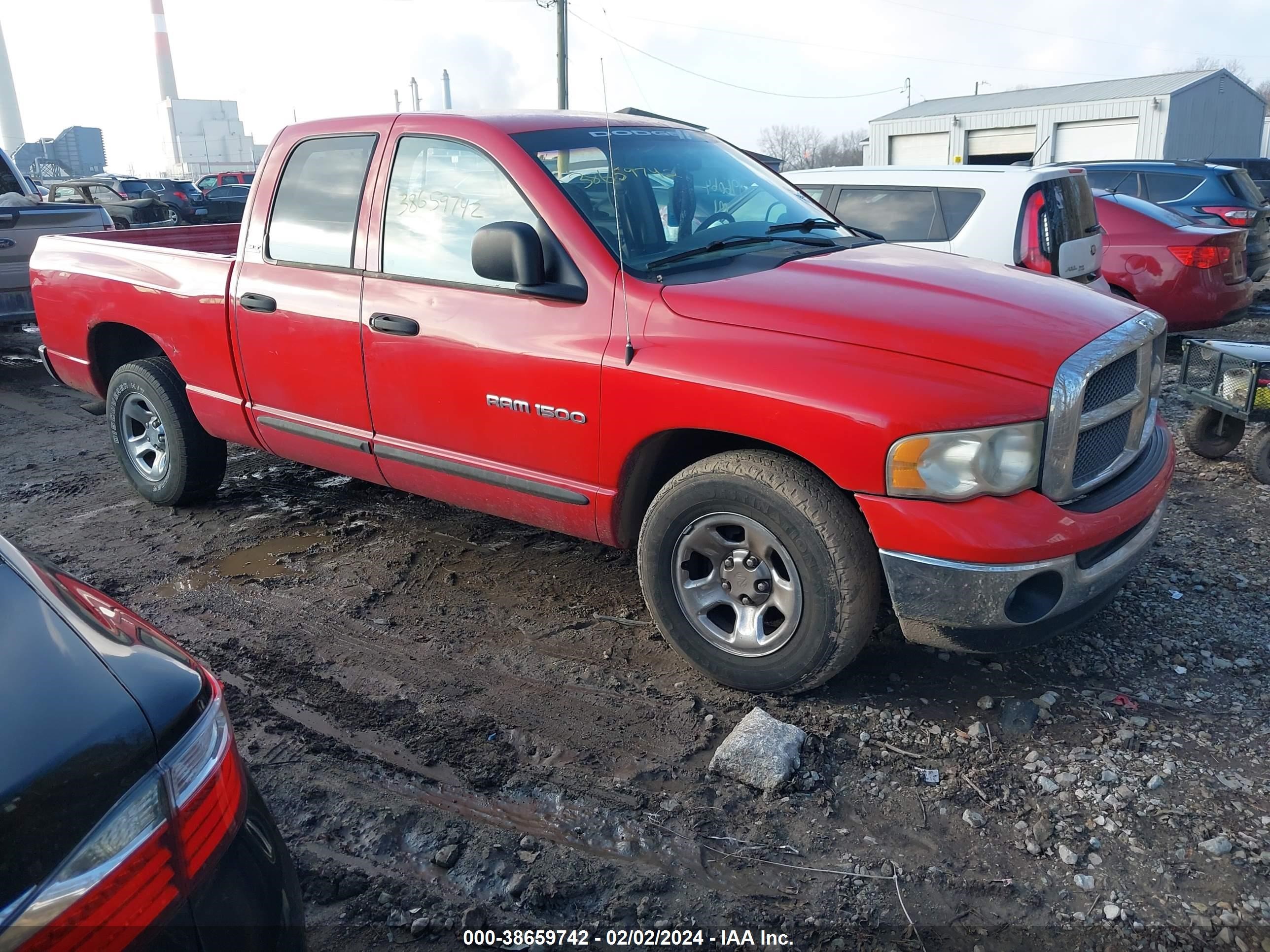 DODGE RAM 2002 1b7ha18n12j102040