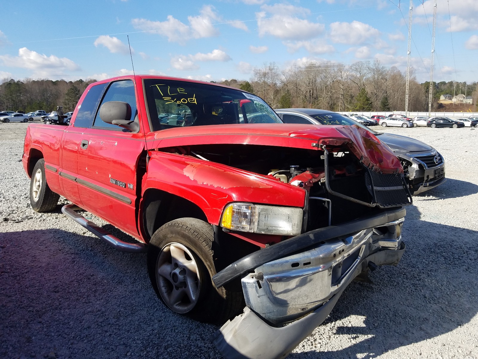 DODGE RAM 1500 1999 1b7hc13z6xj587948