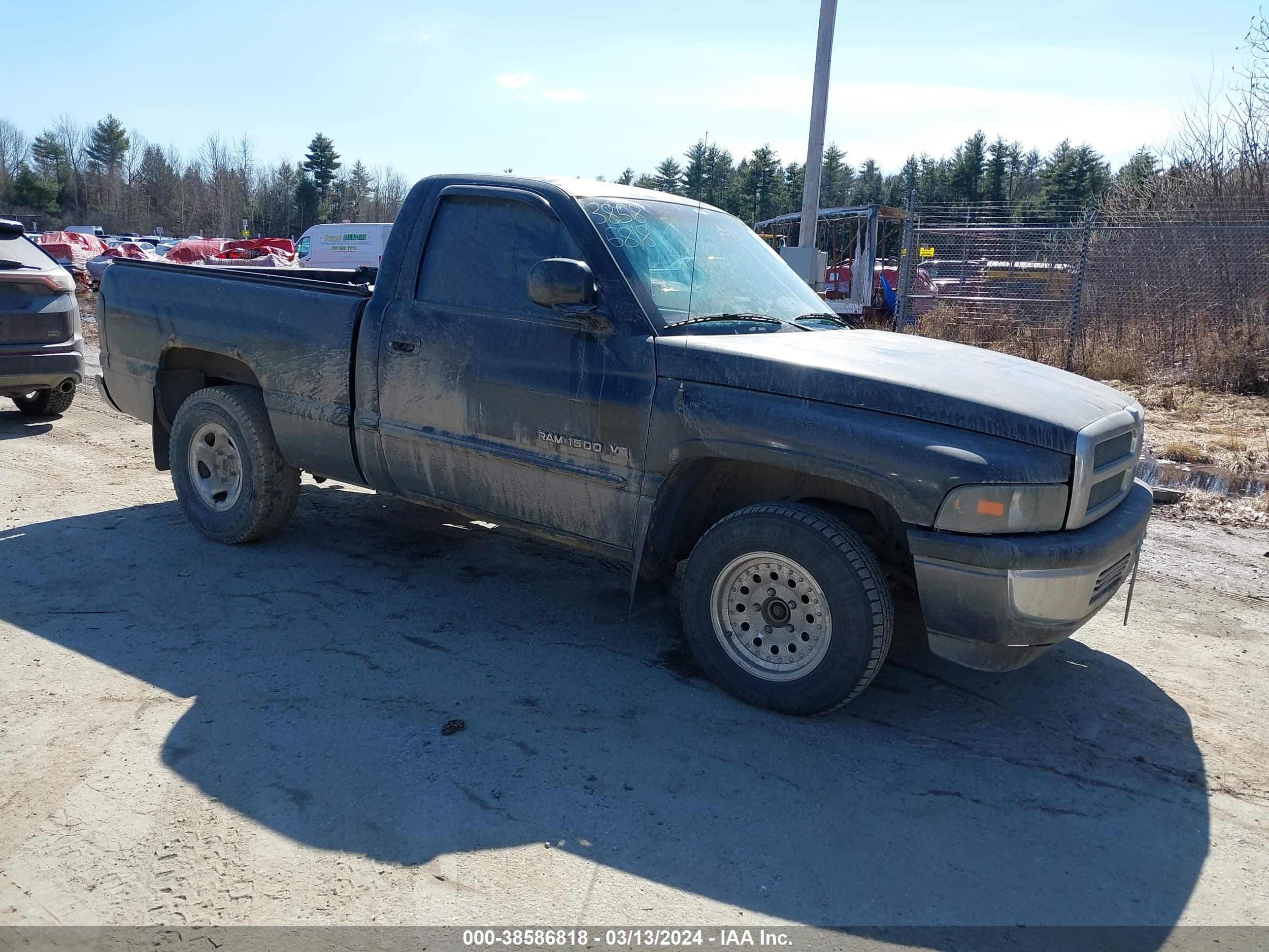 DODGE RAM 2001 1b7hc16x11s187095