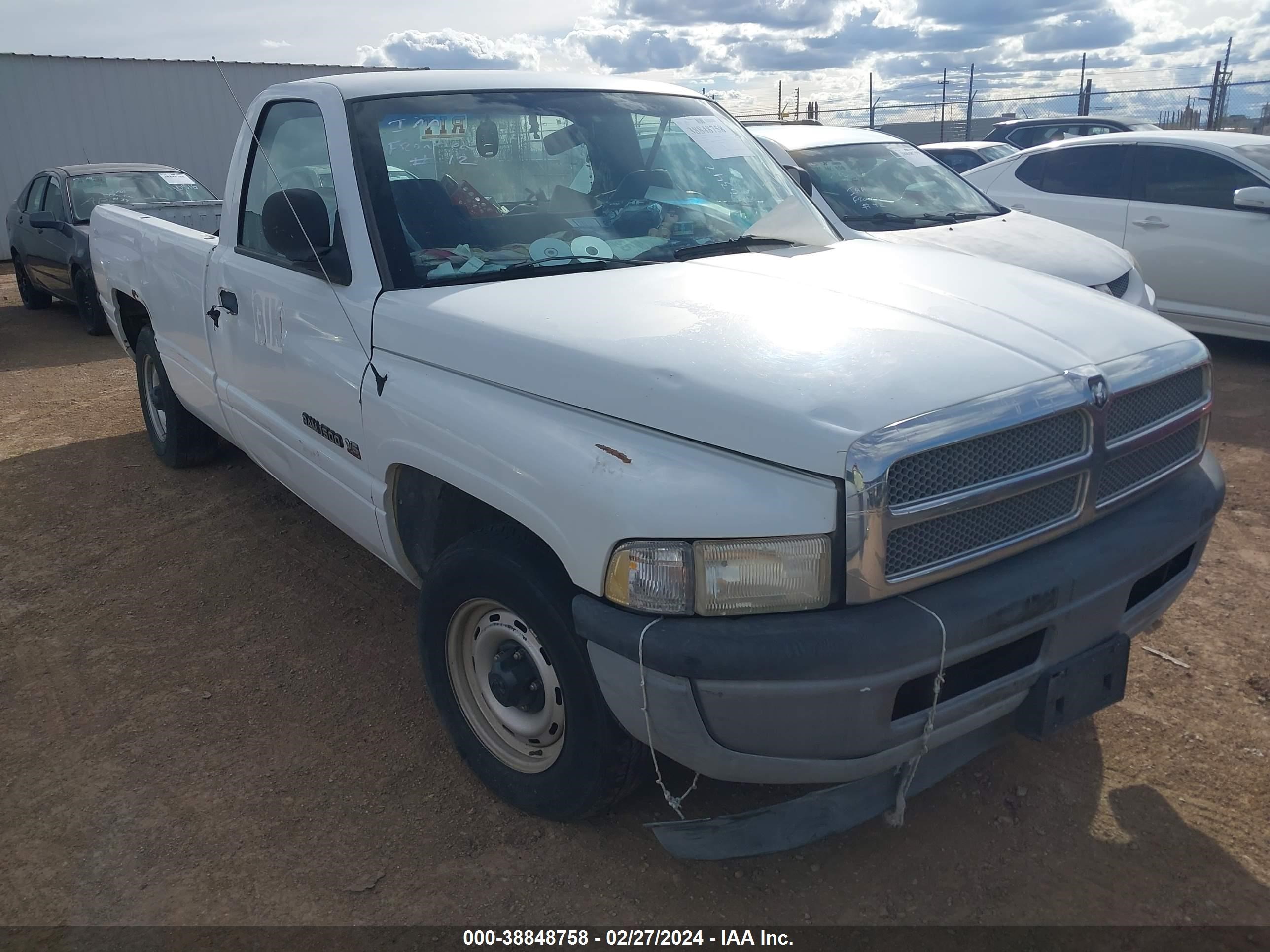 DODGE RAM 1998 1b7hc16x2ws605395