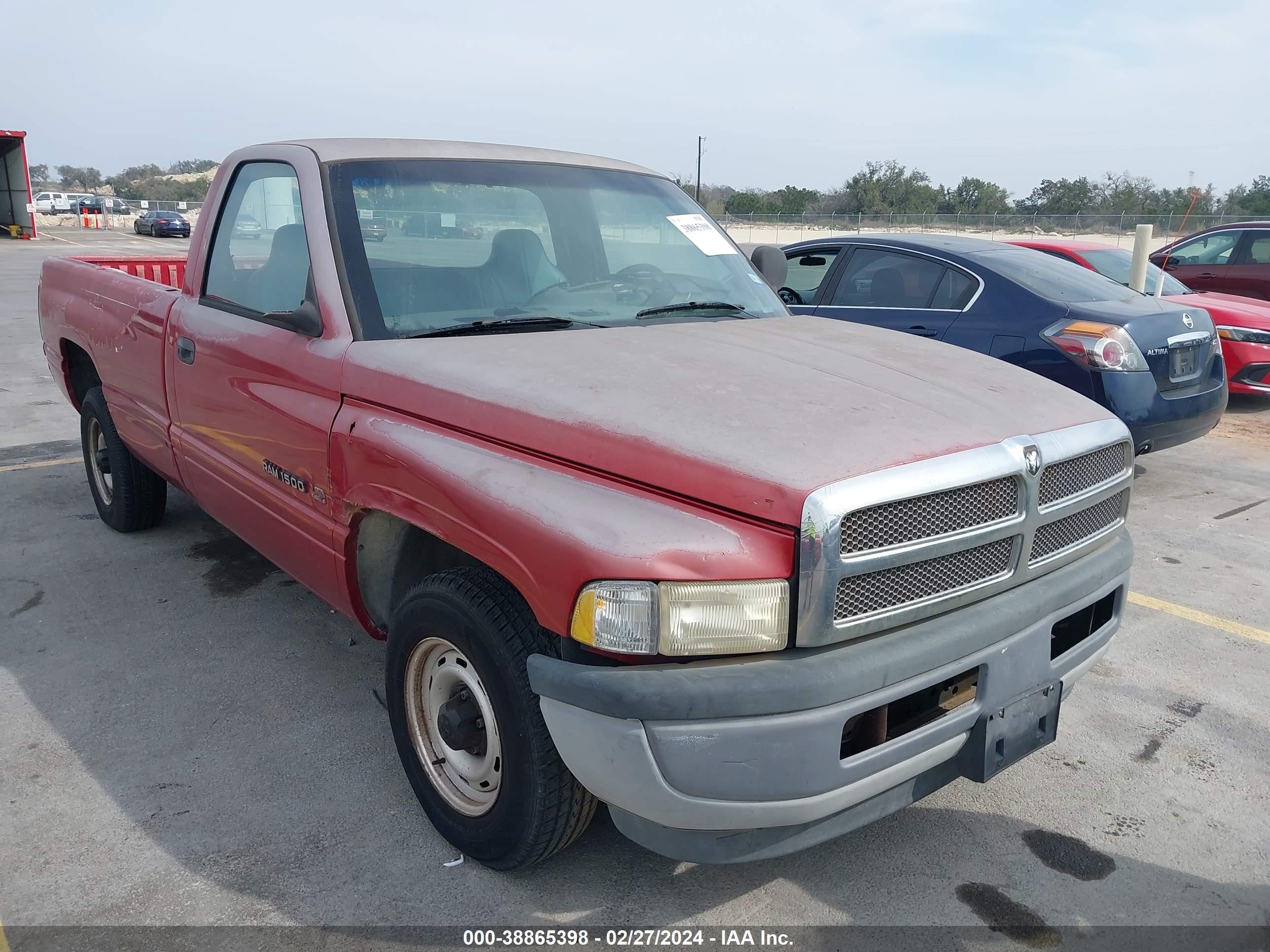 DODGE RAM 1998 1b7hc16x5ws705779