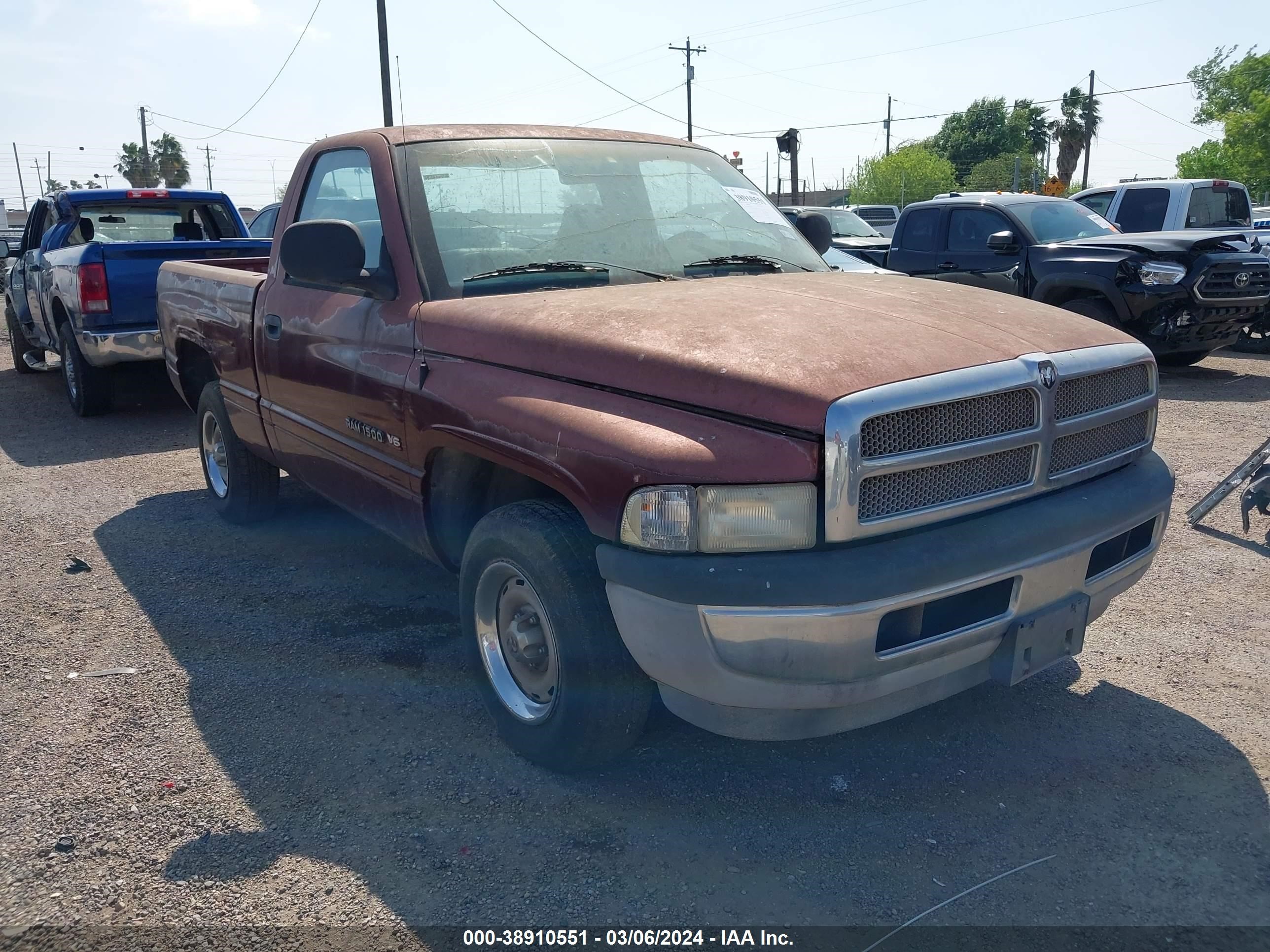 DODGE RAM 2001 1b7hc16x61s297074