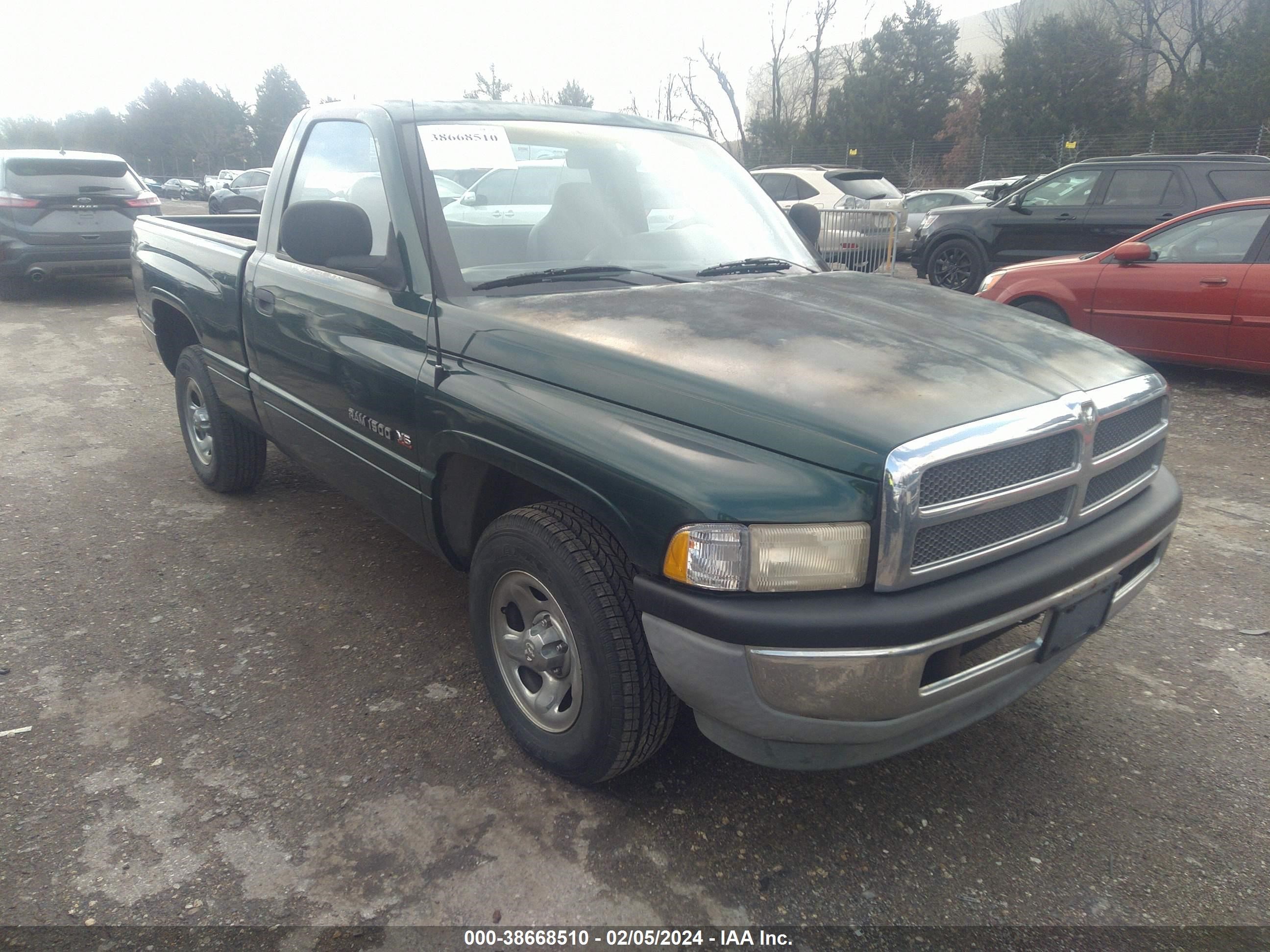 DODGE RAM 1998 1b7hc16x8ws670218