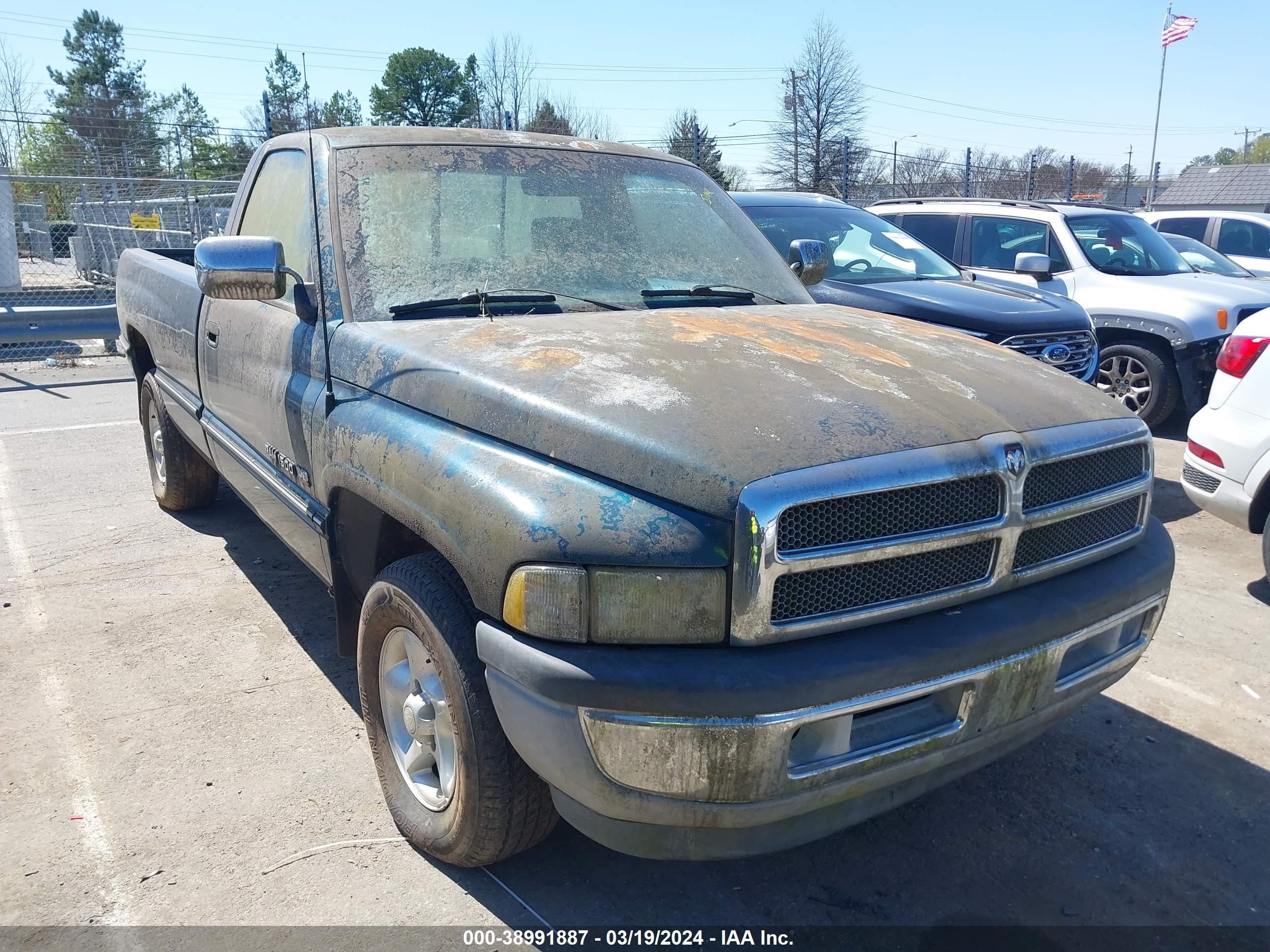 DODGE RAM 1996 1b7hc16y1ts669982