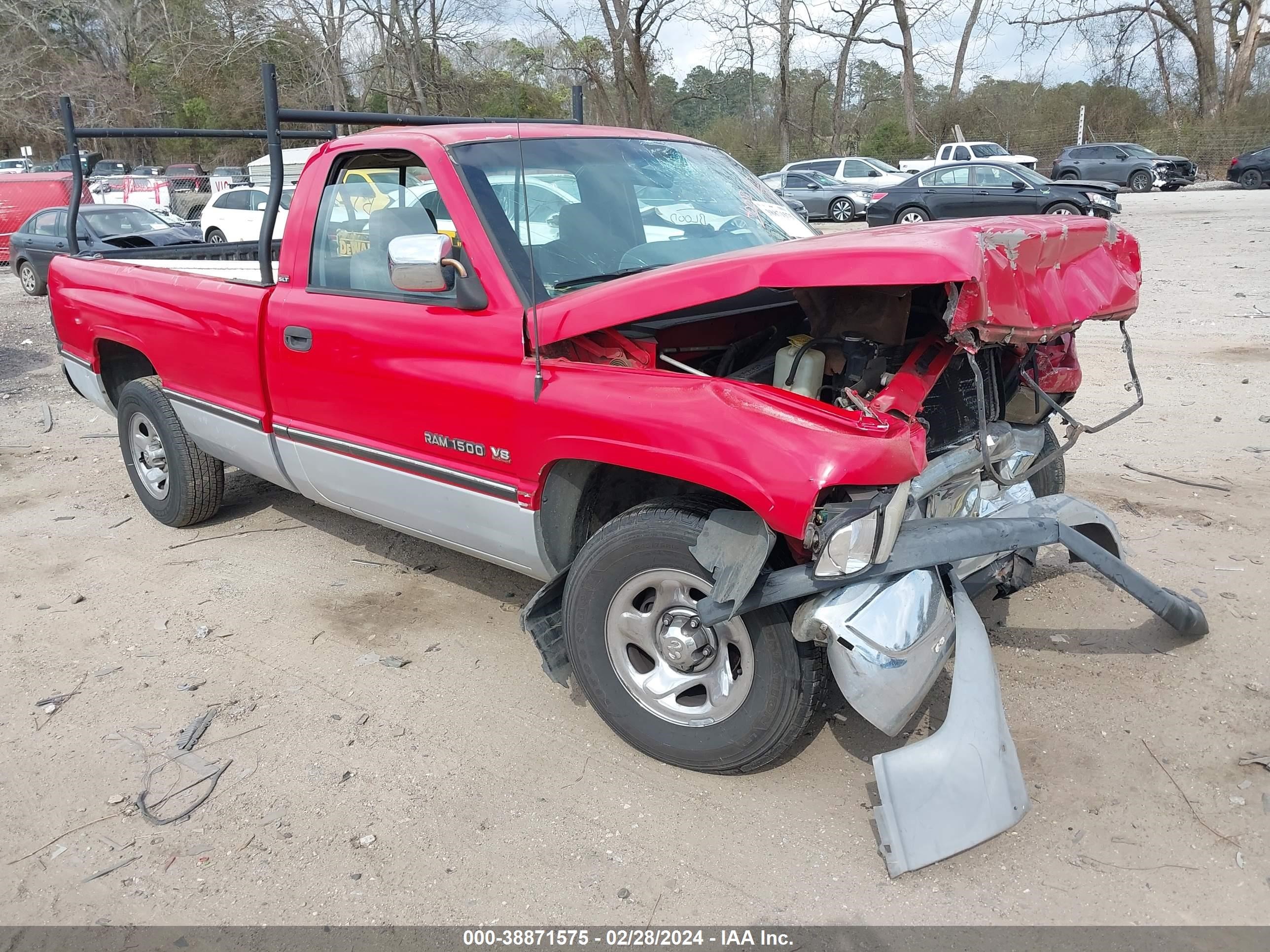 DODGE RAM 1997 1b7hc16y6vs103495