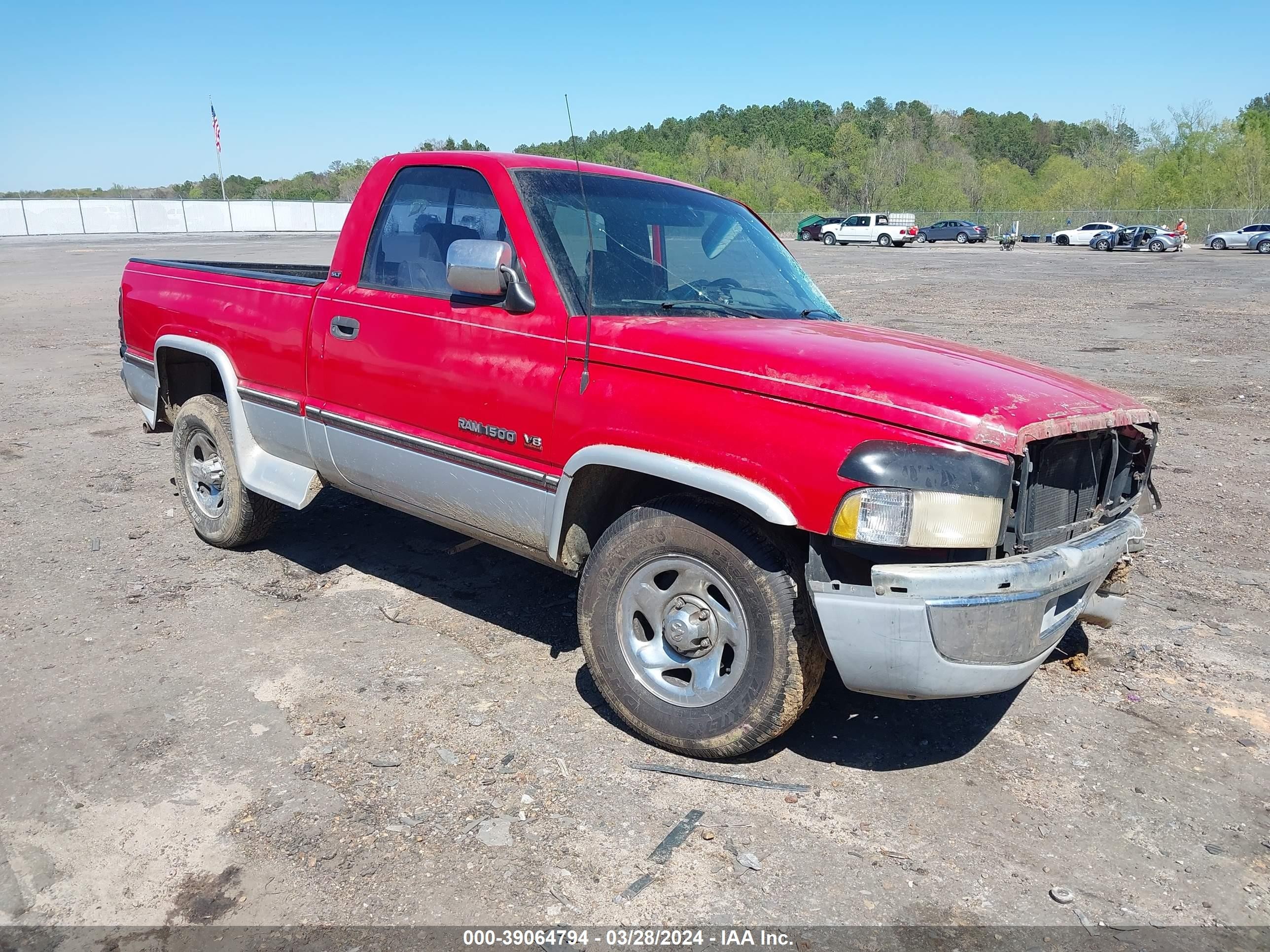 DODGE RAM 1996 1b7hc16yxtj120500