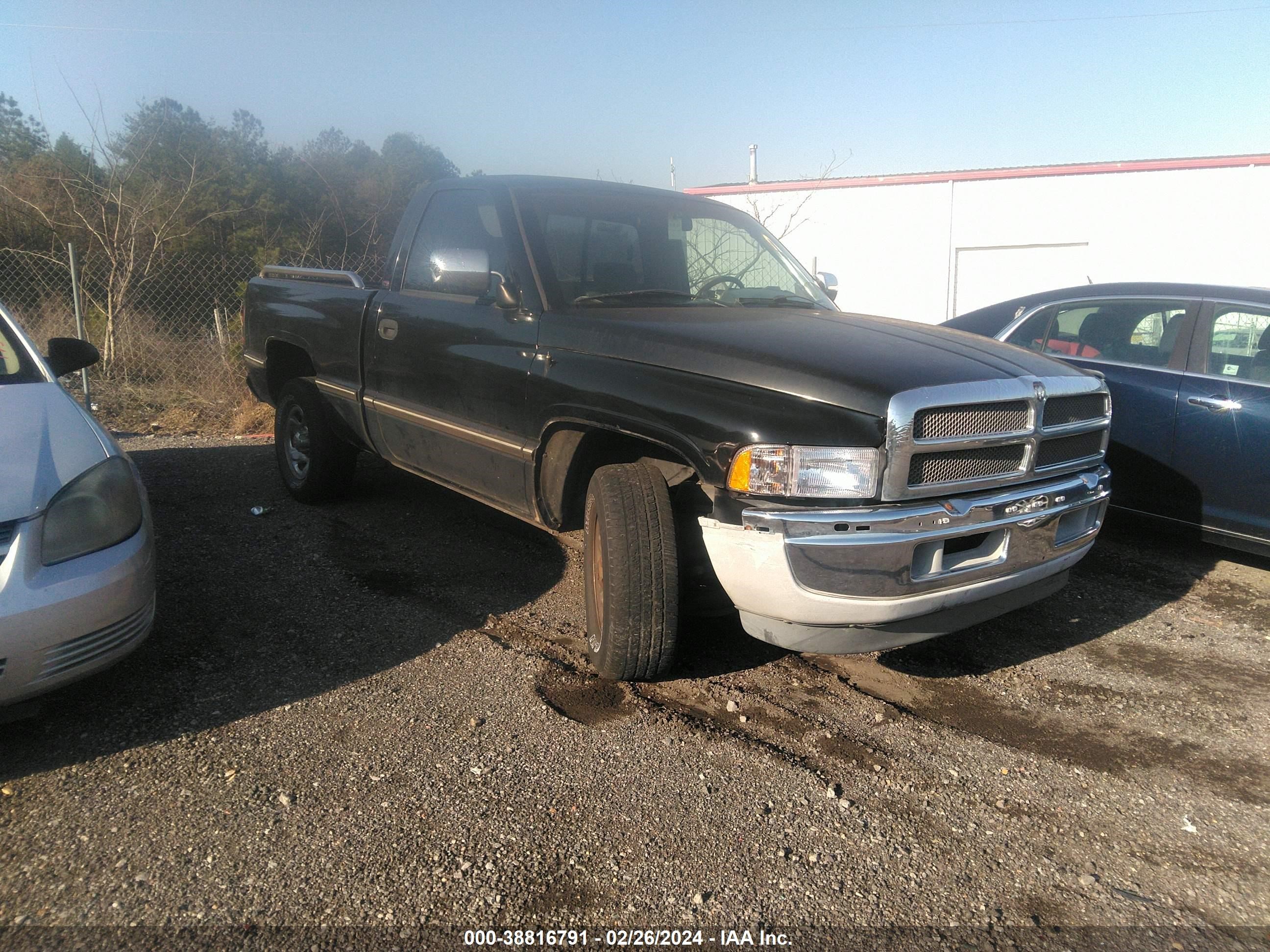 DODGE RAM 1996 1b7hc16z1ts543856