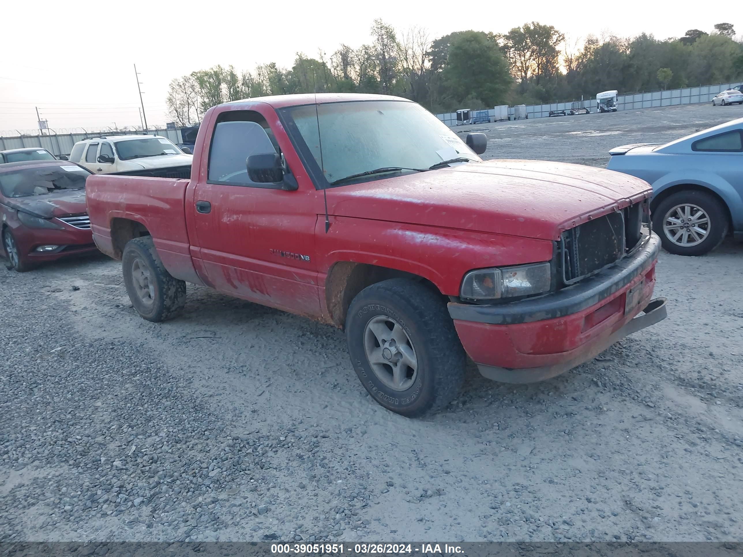 DODGE RAM 1996 1b7hc16z3ts717491