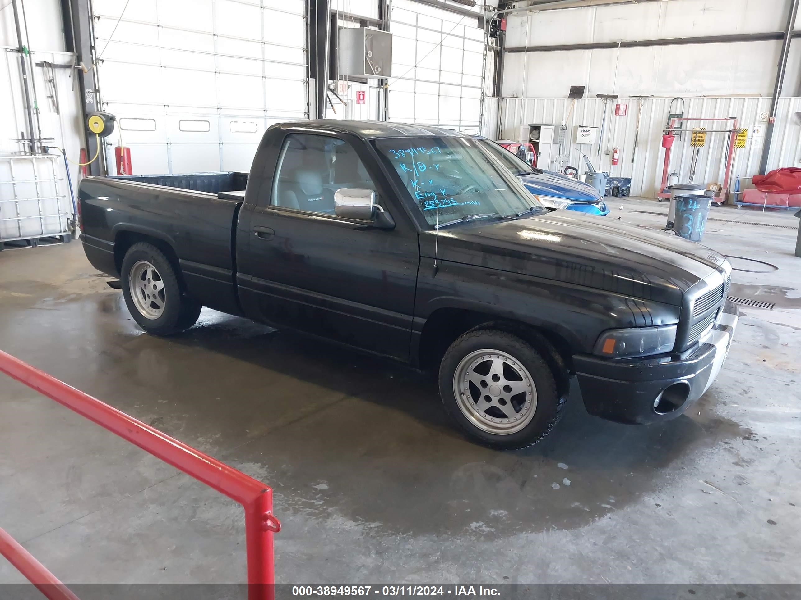 DODGE RAM 1997 1b7hc16z3vs248390