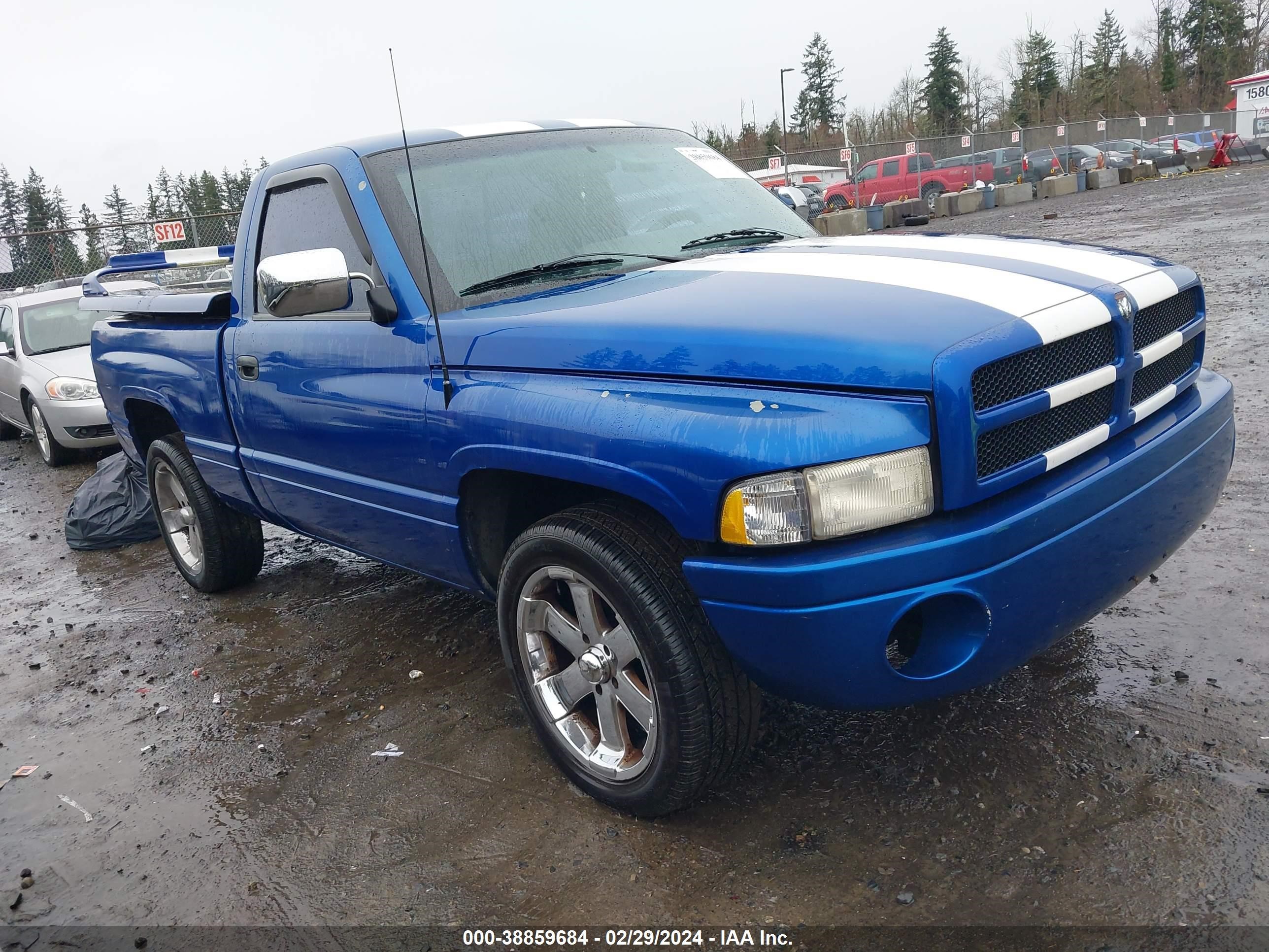 DODGE RAM 1996 1b7hc16z4ts713059