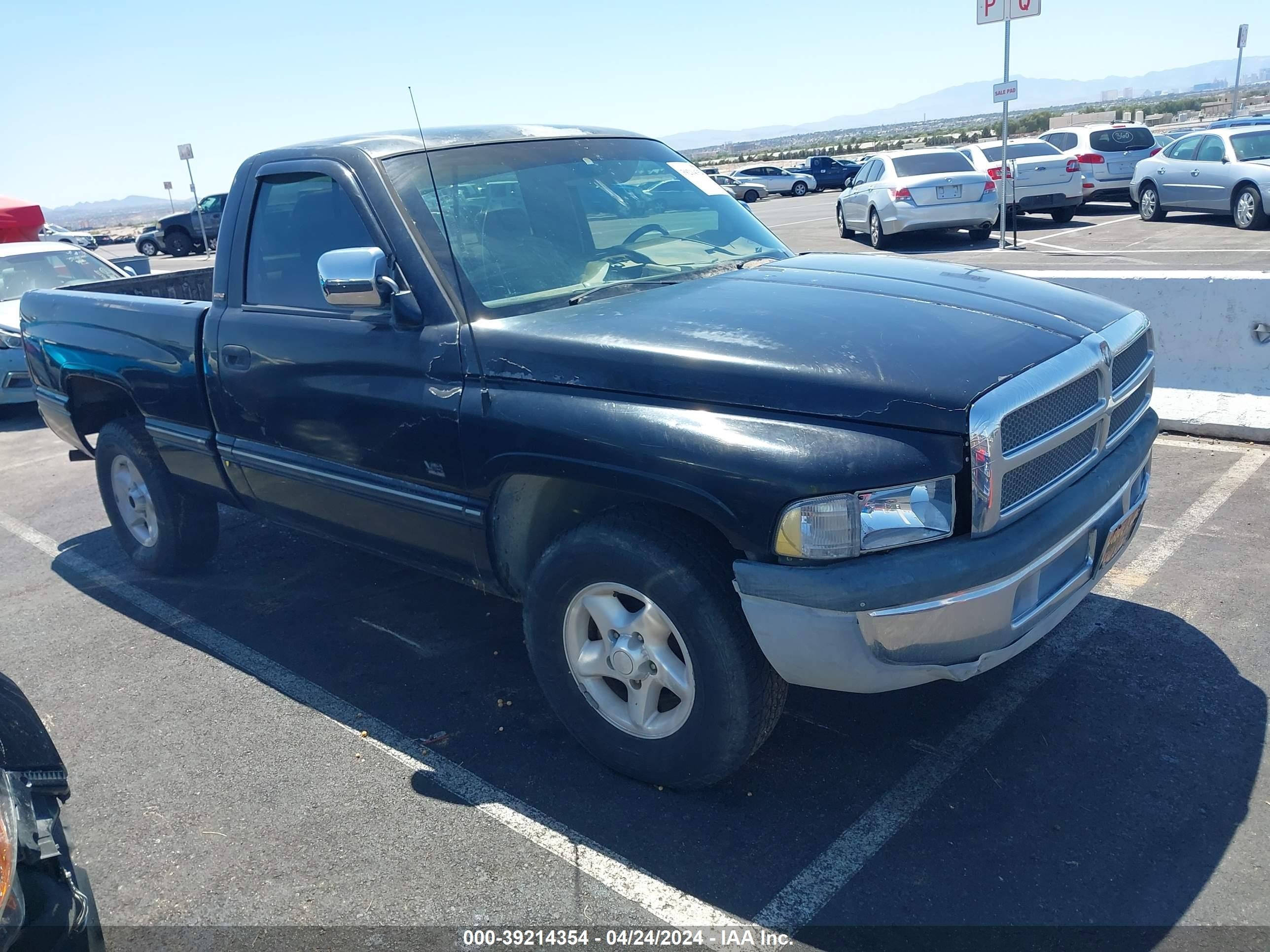 DODGE RAM 1996 1b7hc16z7tj166262