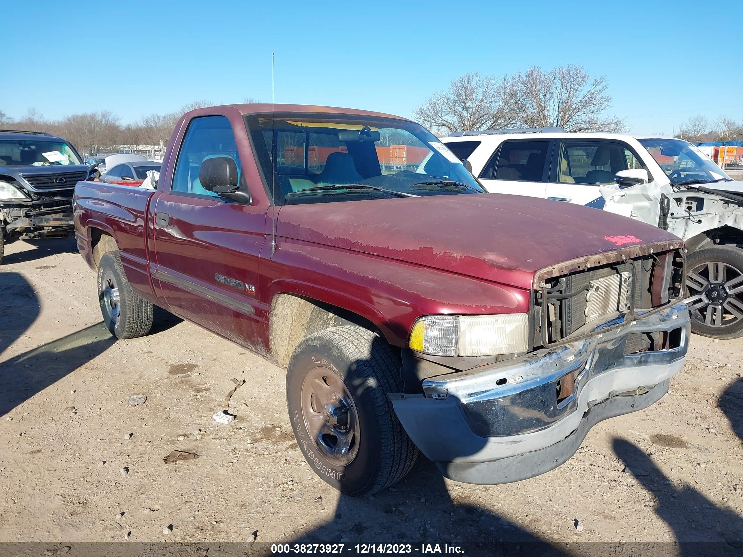 DODGE RAM 2000 1b7hc16z7ys644696