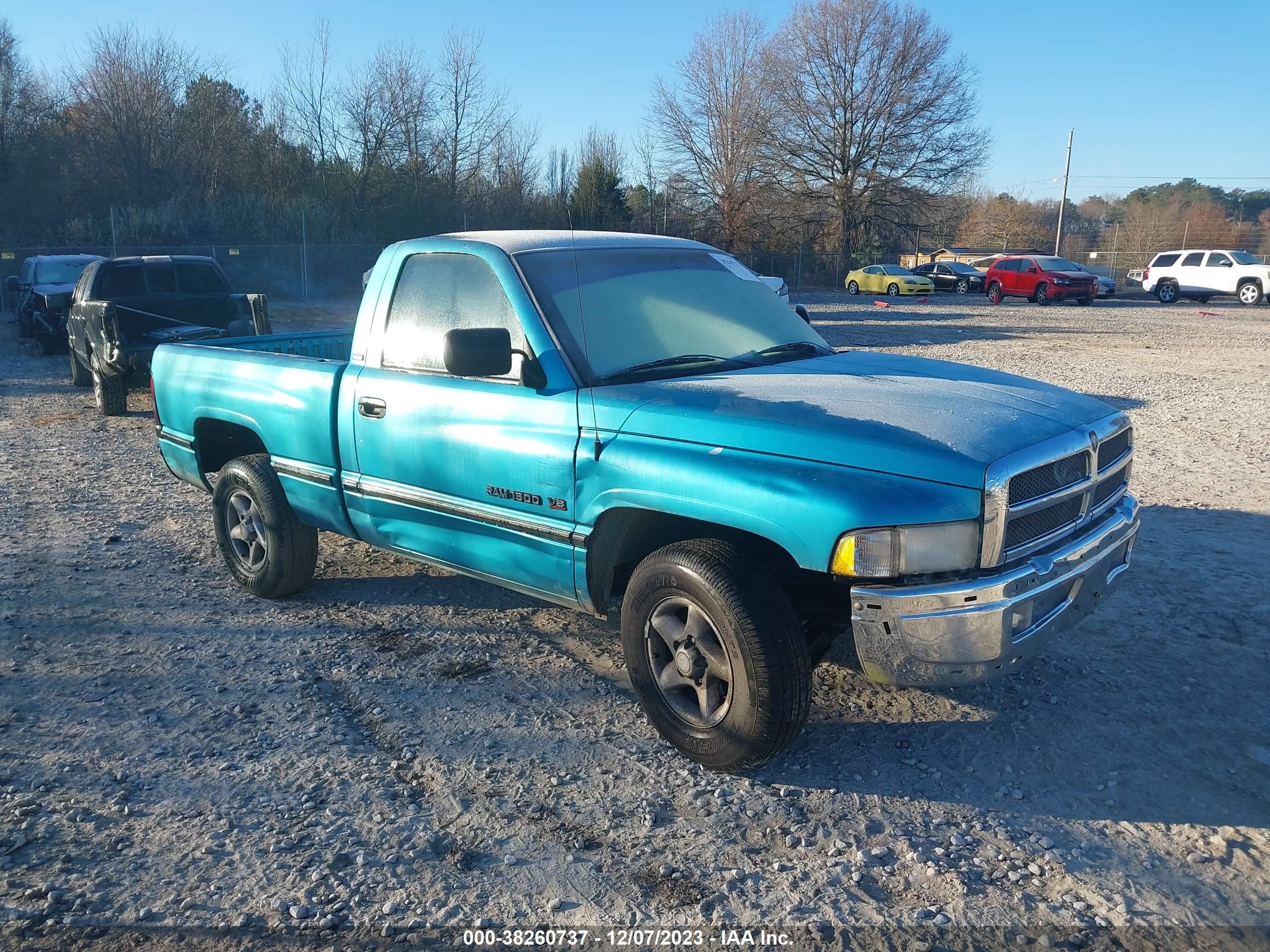 DODGE RAM 1996 1b7hc16zxtj133157