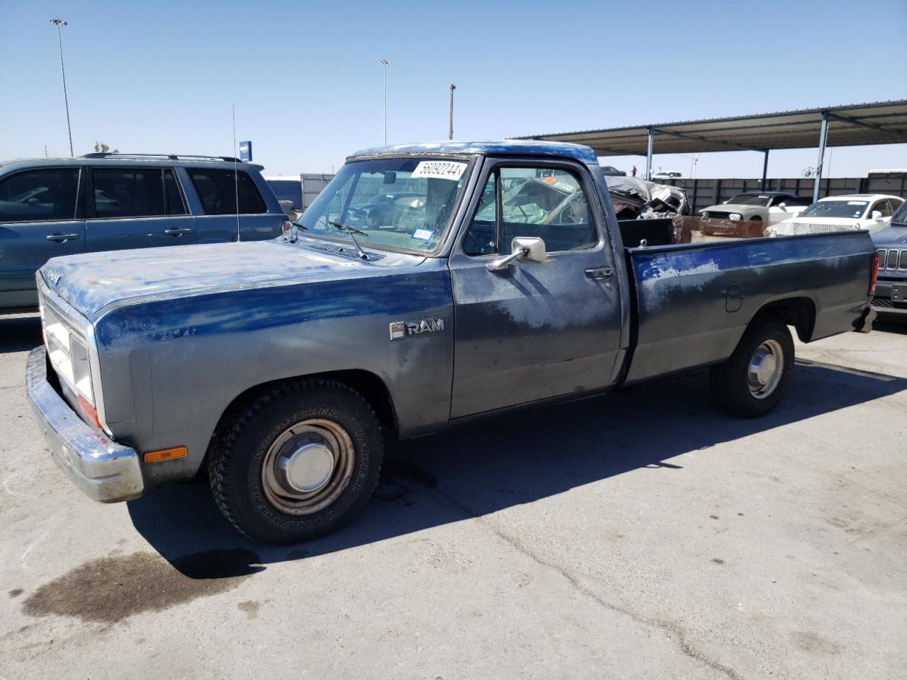 DODGE D150 1988 1b7hd14y4js699734