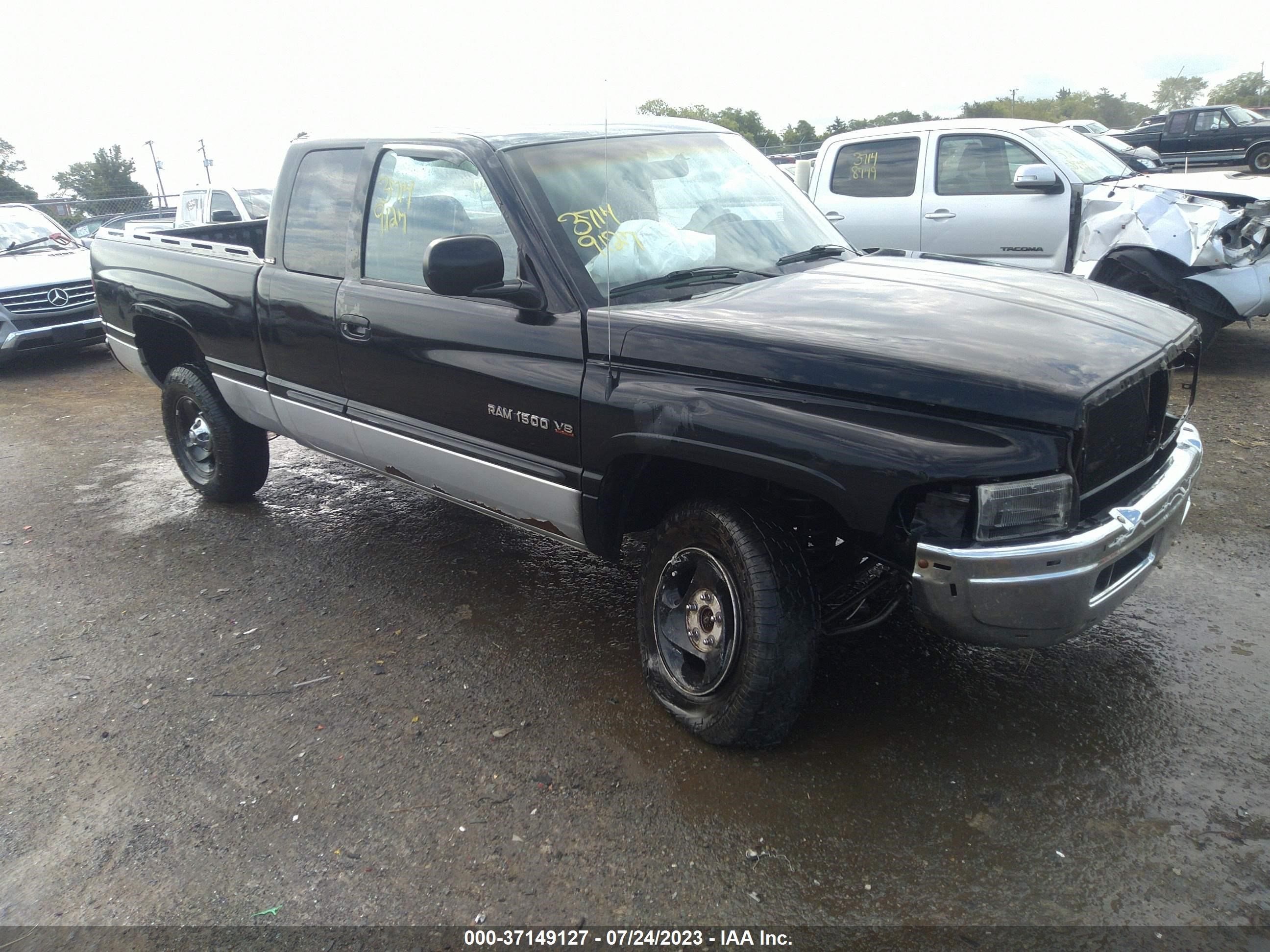 DODGE RAM 2001 1b7hf13z21j596063