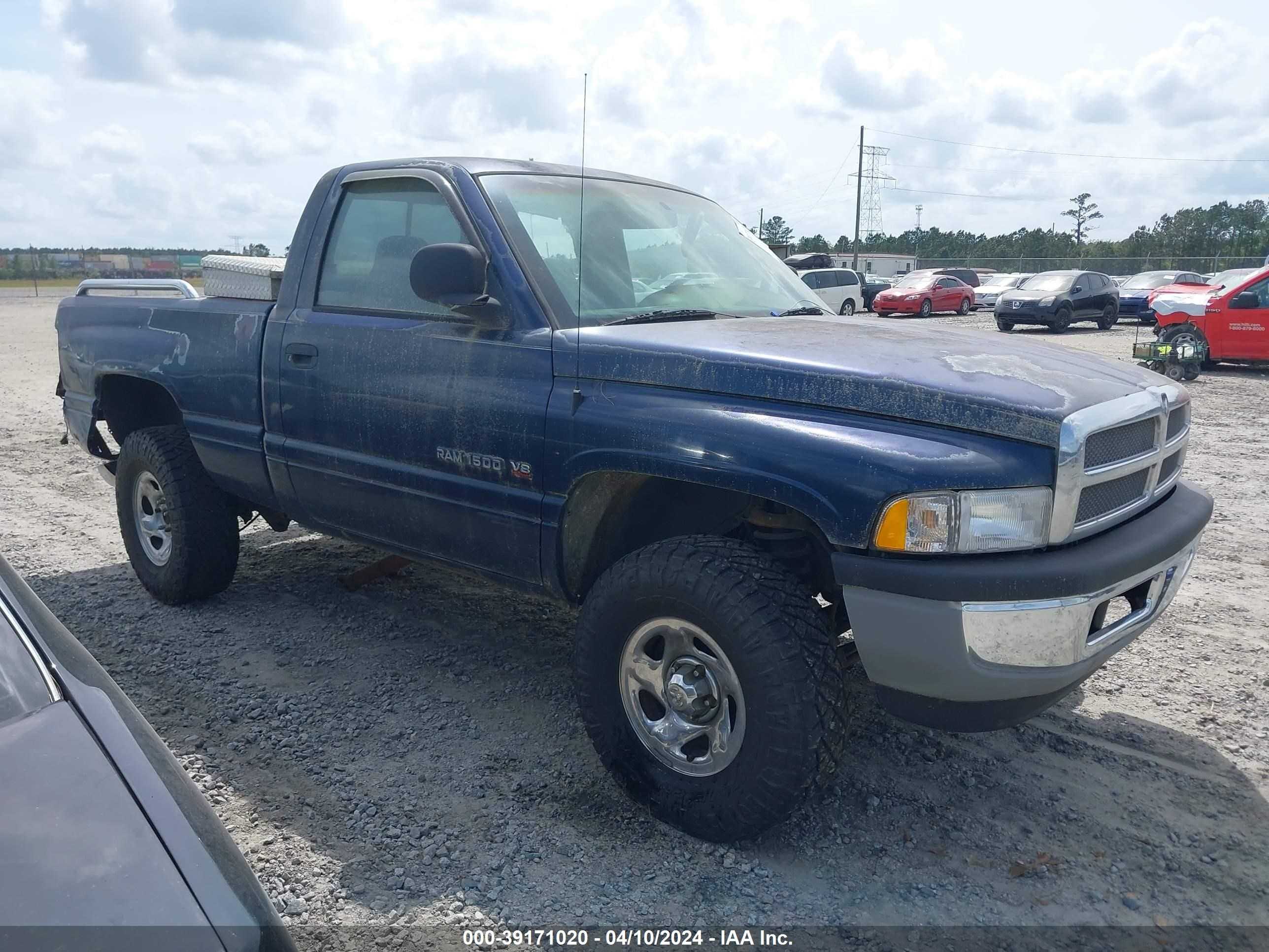 DODGE RAM 2000 1b7hf16y1ys569590