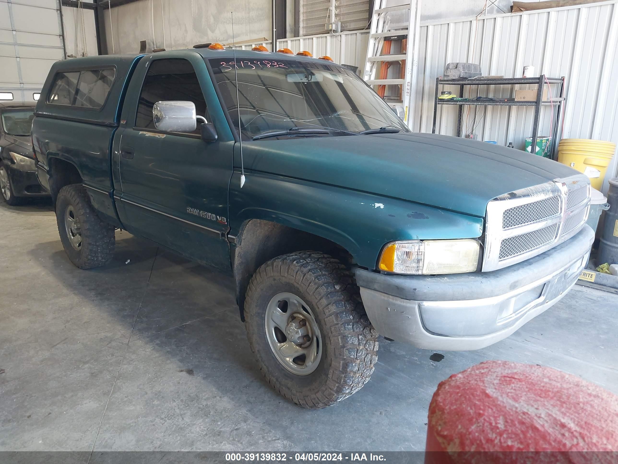 DODGE RAM 1995 1b7hf16y8ss191999