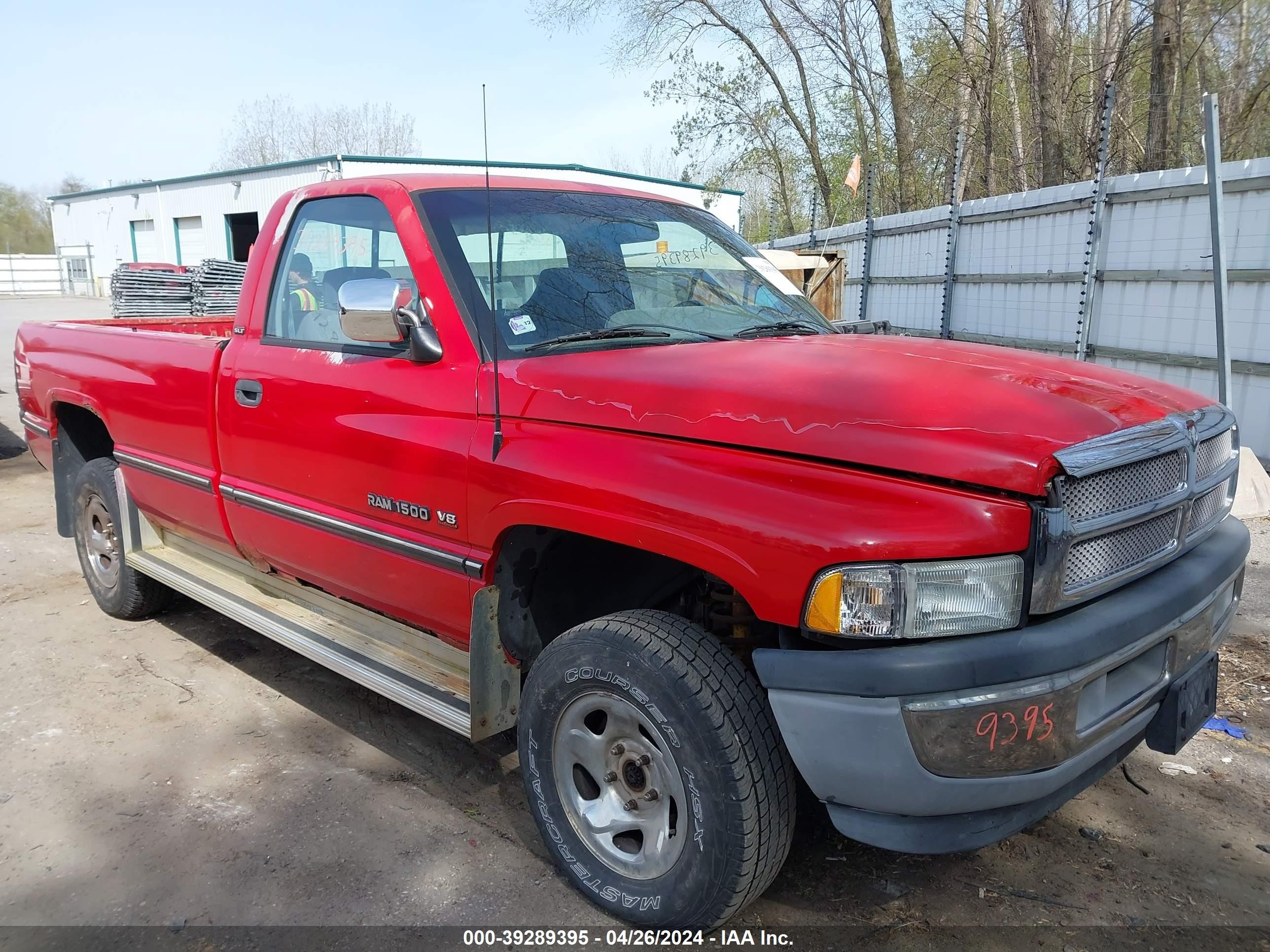 DODGE RAM 1997 1b7hf16z0vs100544