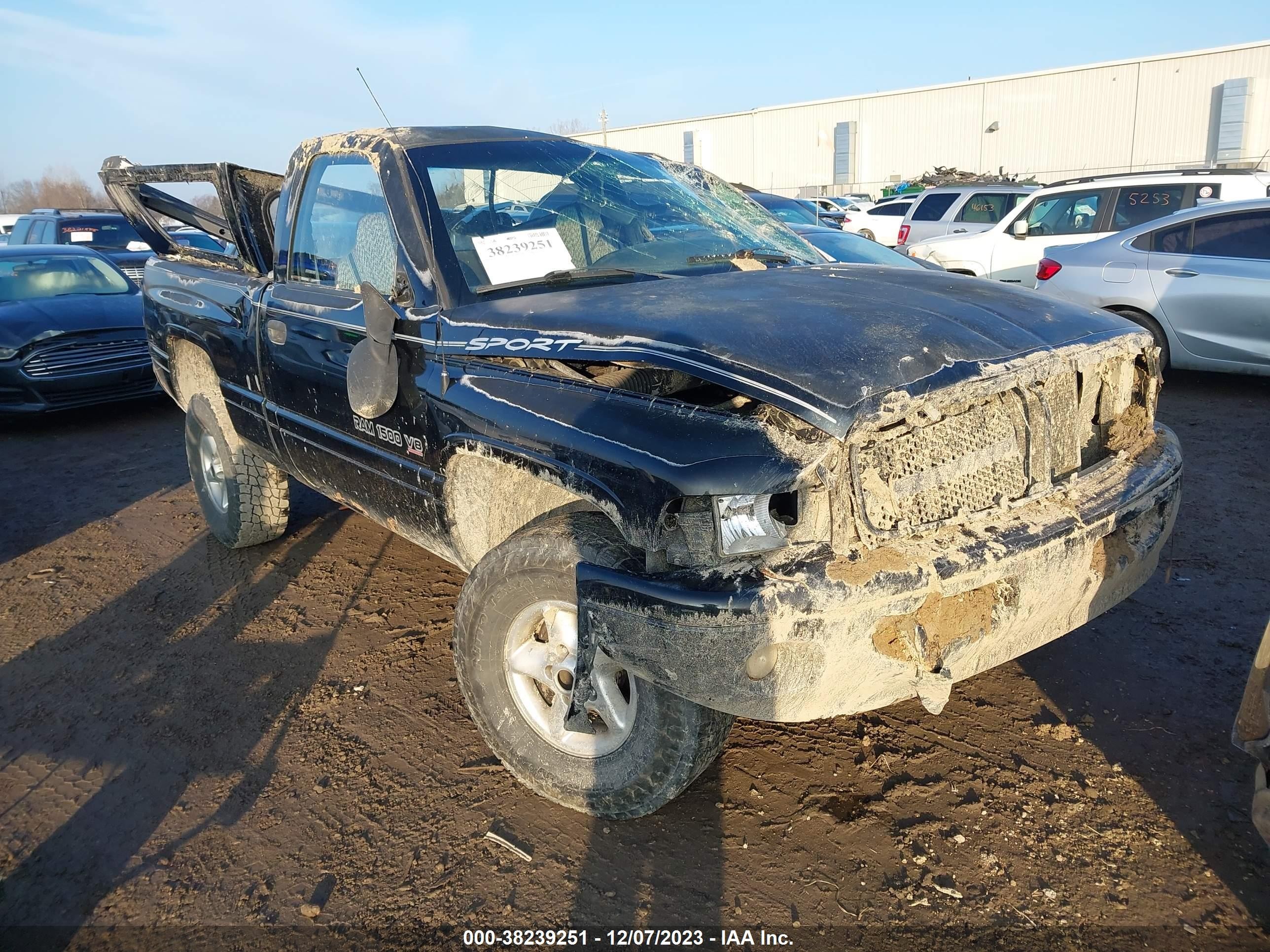 DODGE RAM 2001 1b7hf16z31s672069