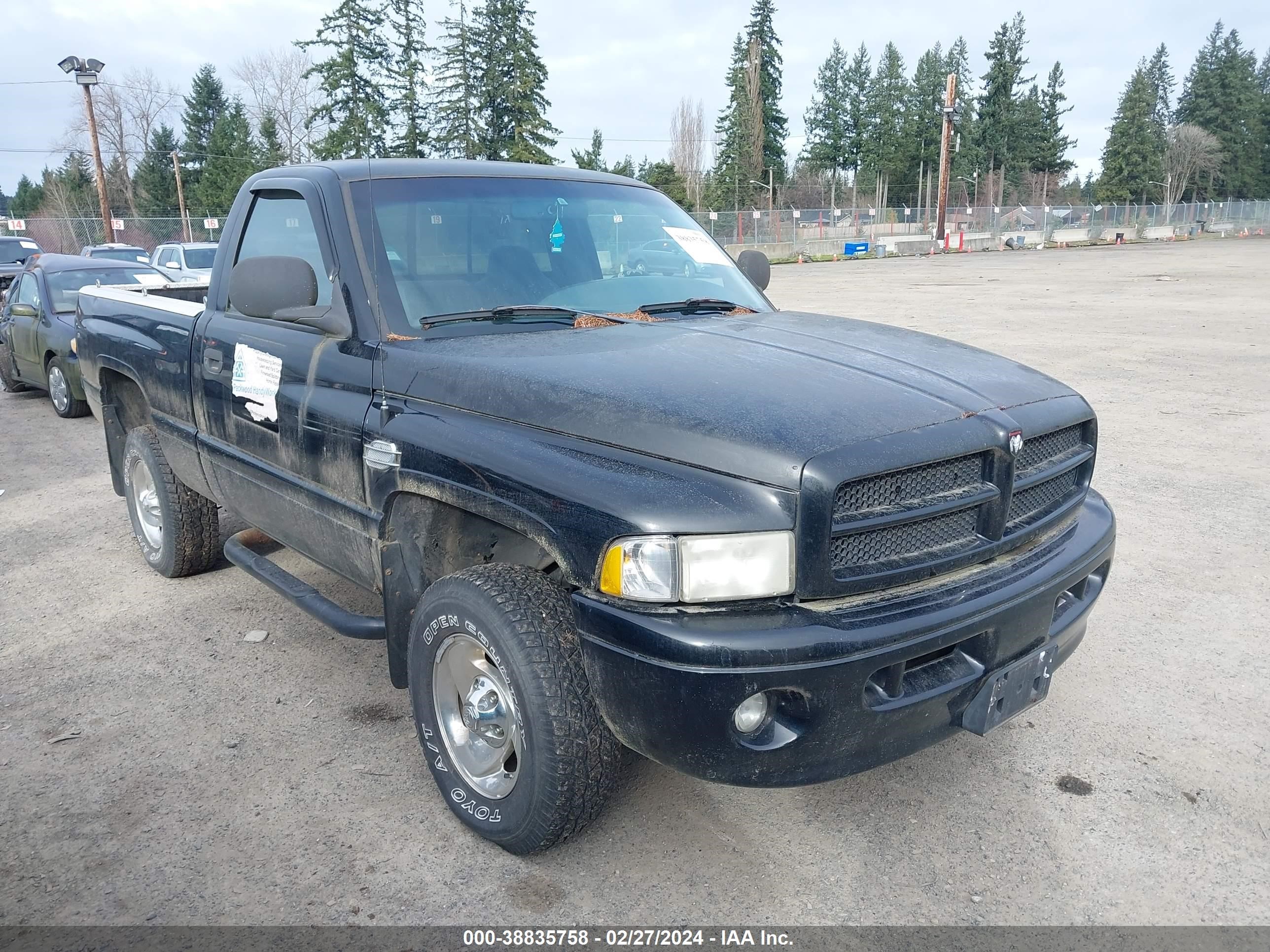 DODGE RAM 1999 1b7hf16z4xs198772