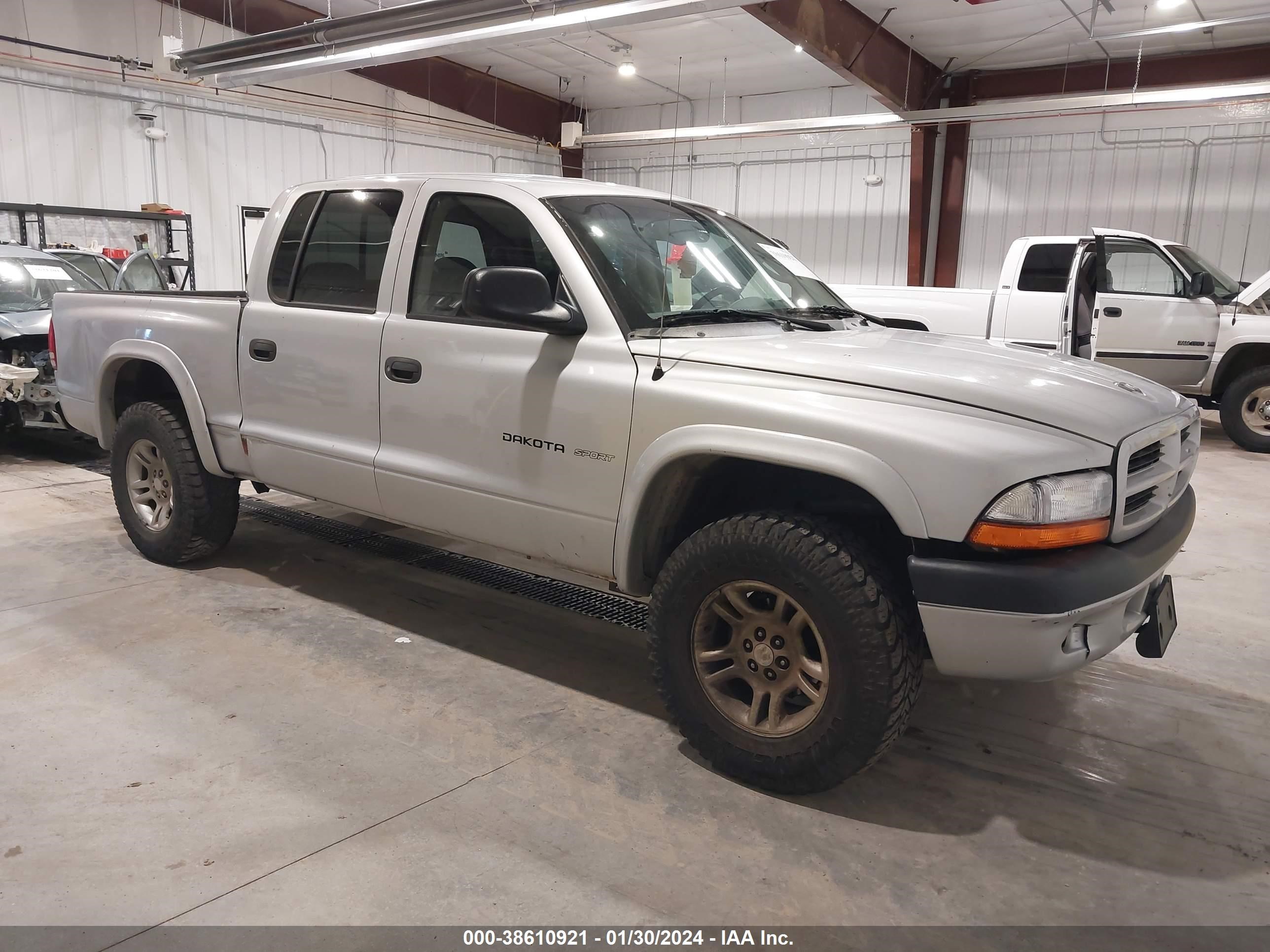 DODGE DAKOTA 2002 1b7hg38n92s639971