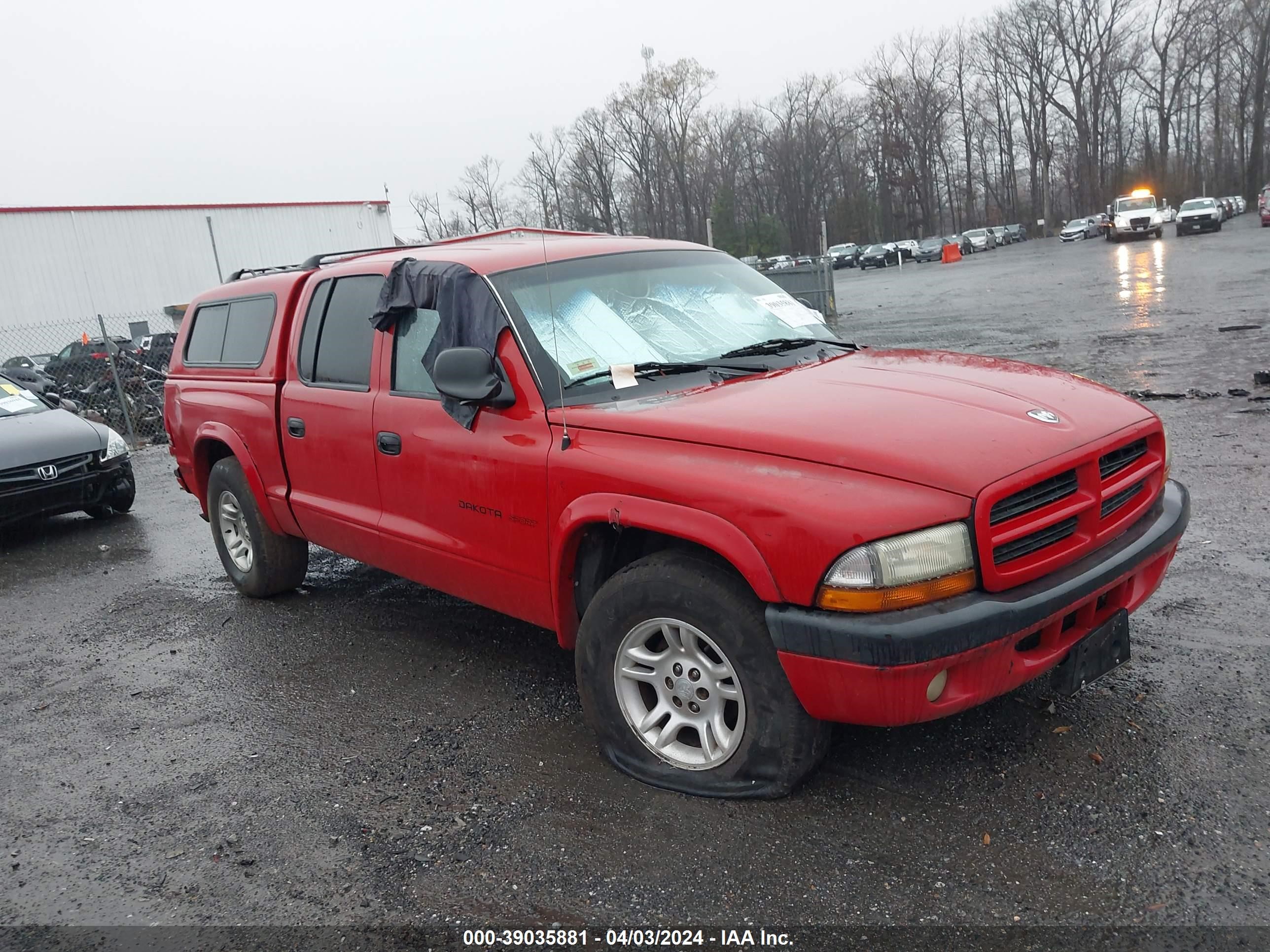 DODGE DAKOTA 2002 1b7hl38n82s625121