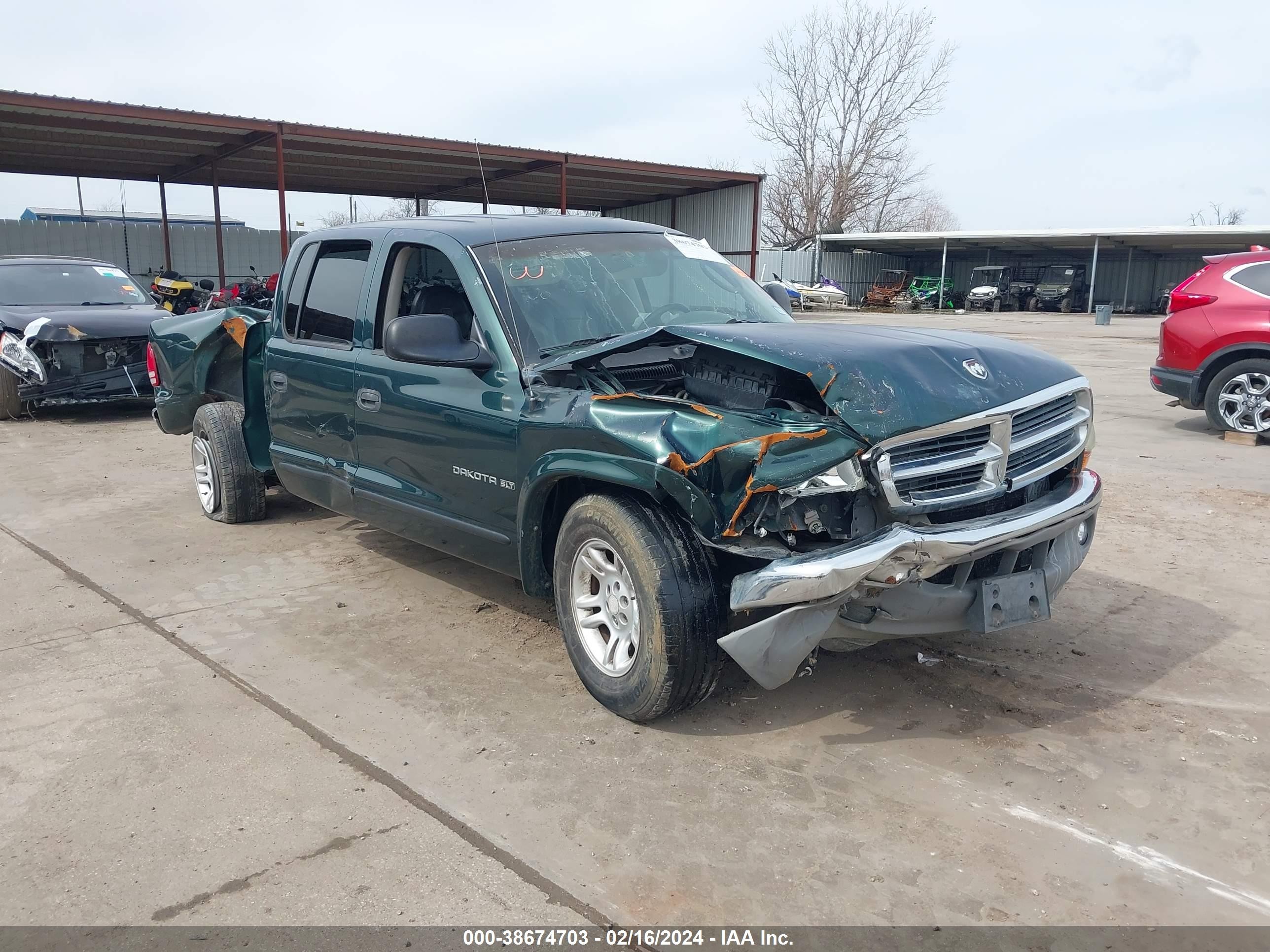 DODGE DAKOTA 2002 1b7hl48n12s578651