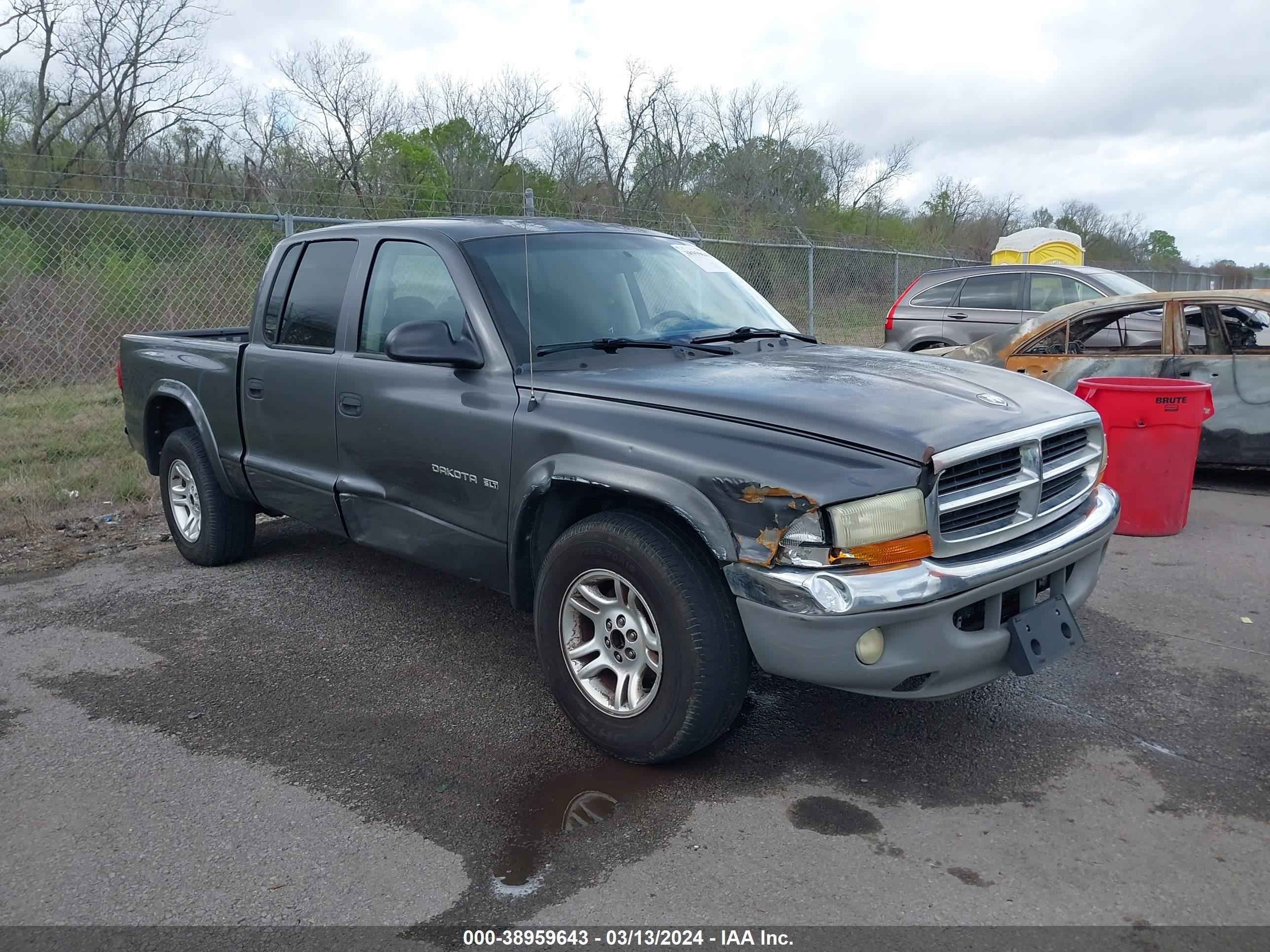 DODGE DAKOTA 2002 1b7hl48n62s676672