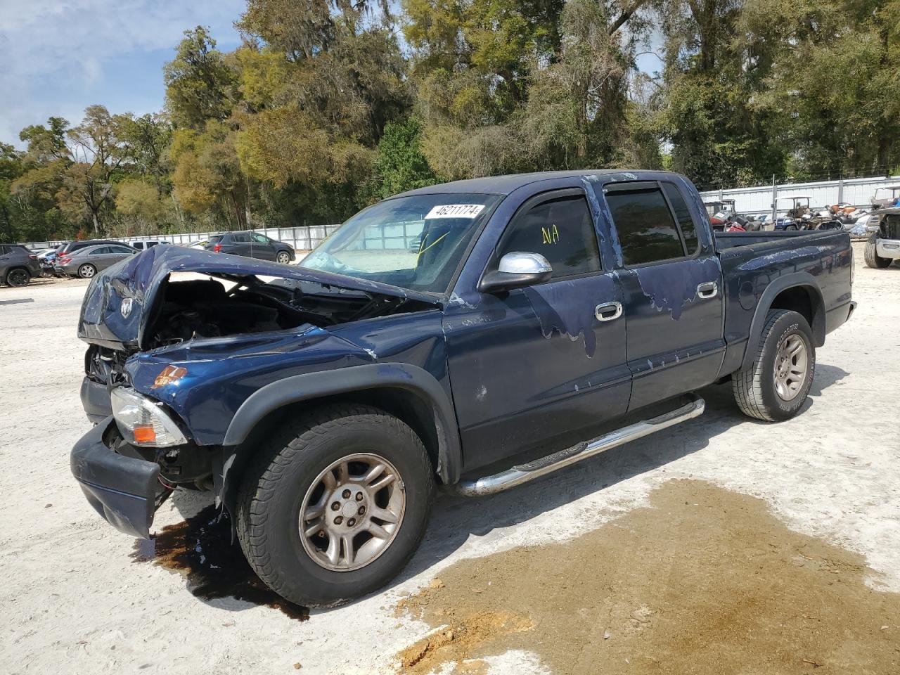 DODGE DAKOTA 2002 1b7hl48n82s549082