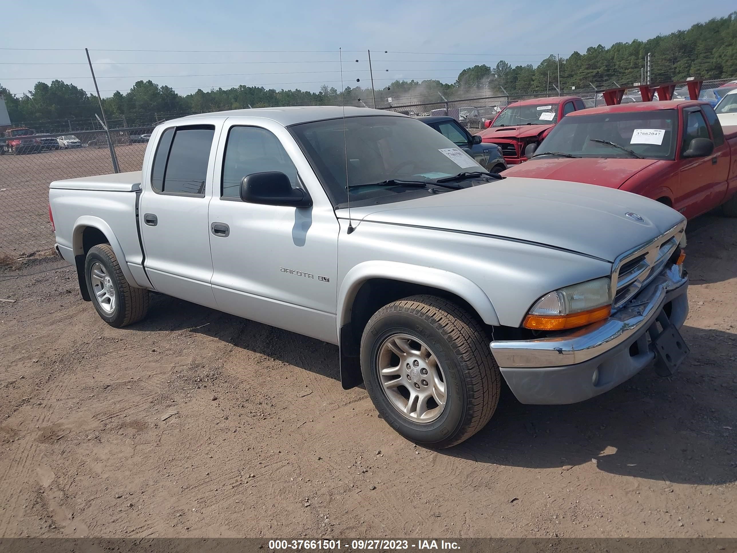 DODGE DAKOTA 2002 1b7hl48x02s699690