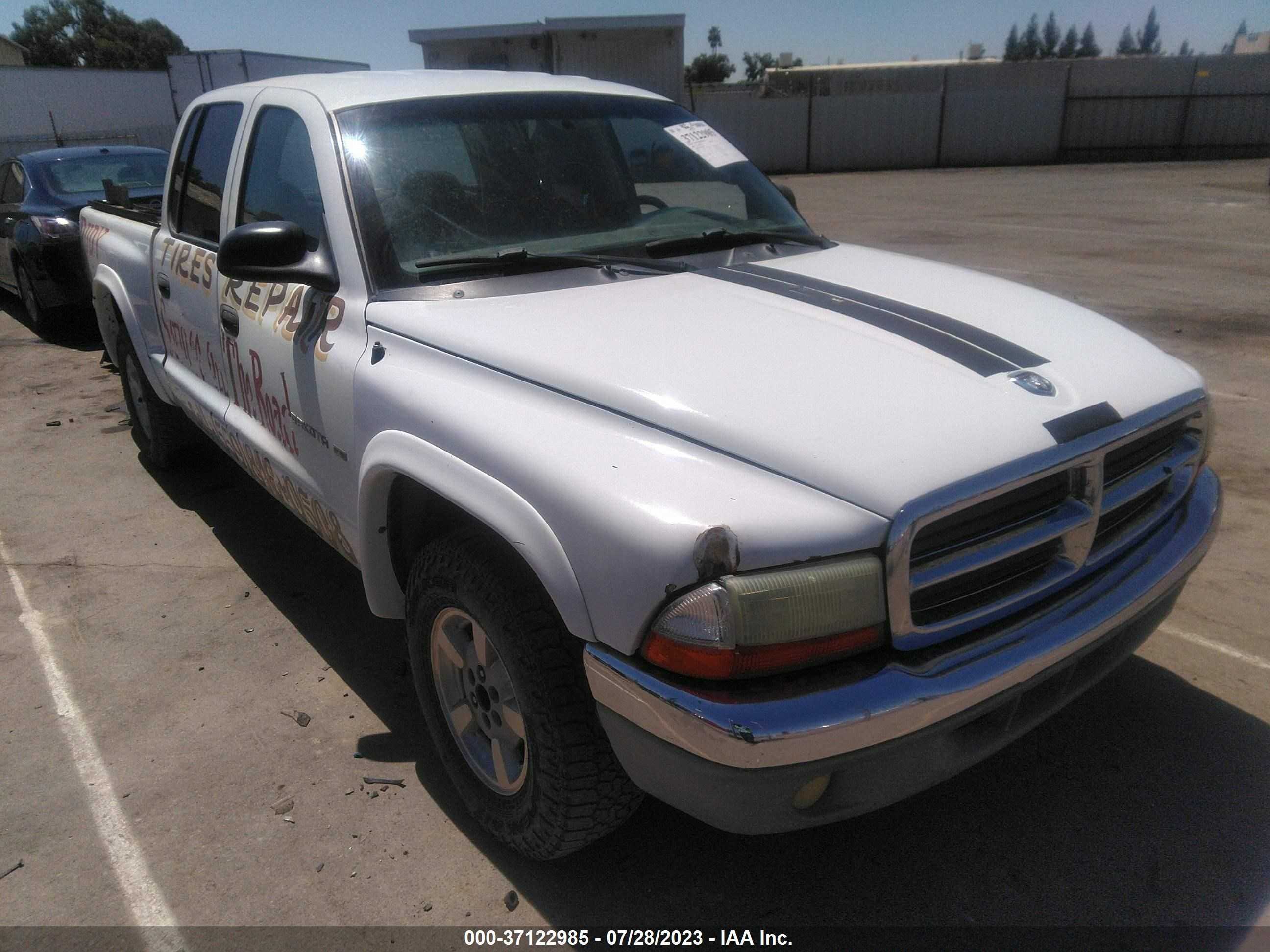 DODGE DAKOTA 2002 1b7hl48z62s668025