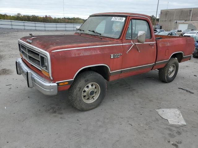 DODGE W SERIES 1986 1b7hw14t4gs050376