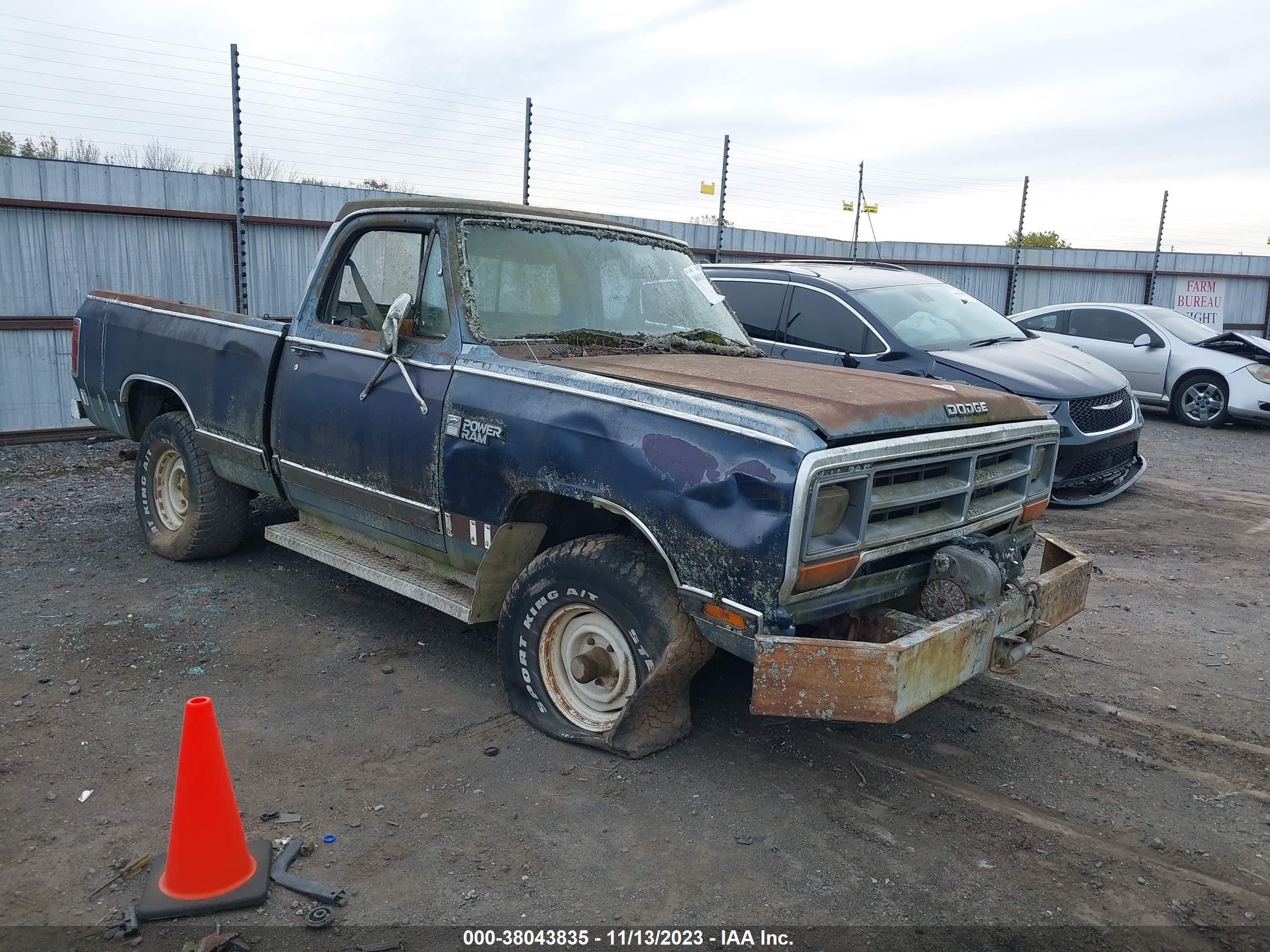 DODGE NULL 1986 1b7hw14t5gs021503