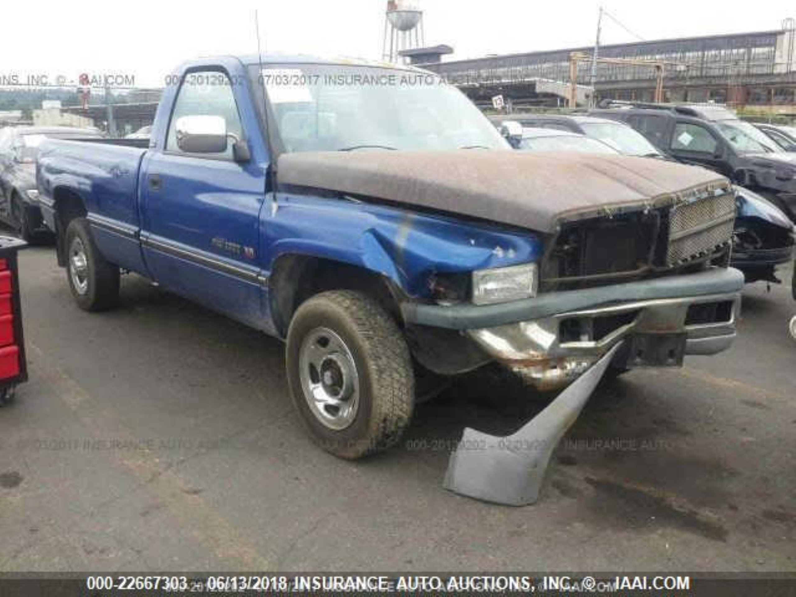 DODGE RAM 1995 1b7jc26z4ss231102