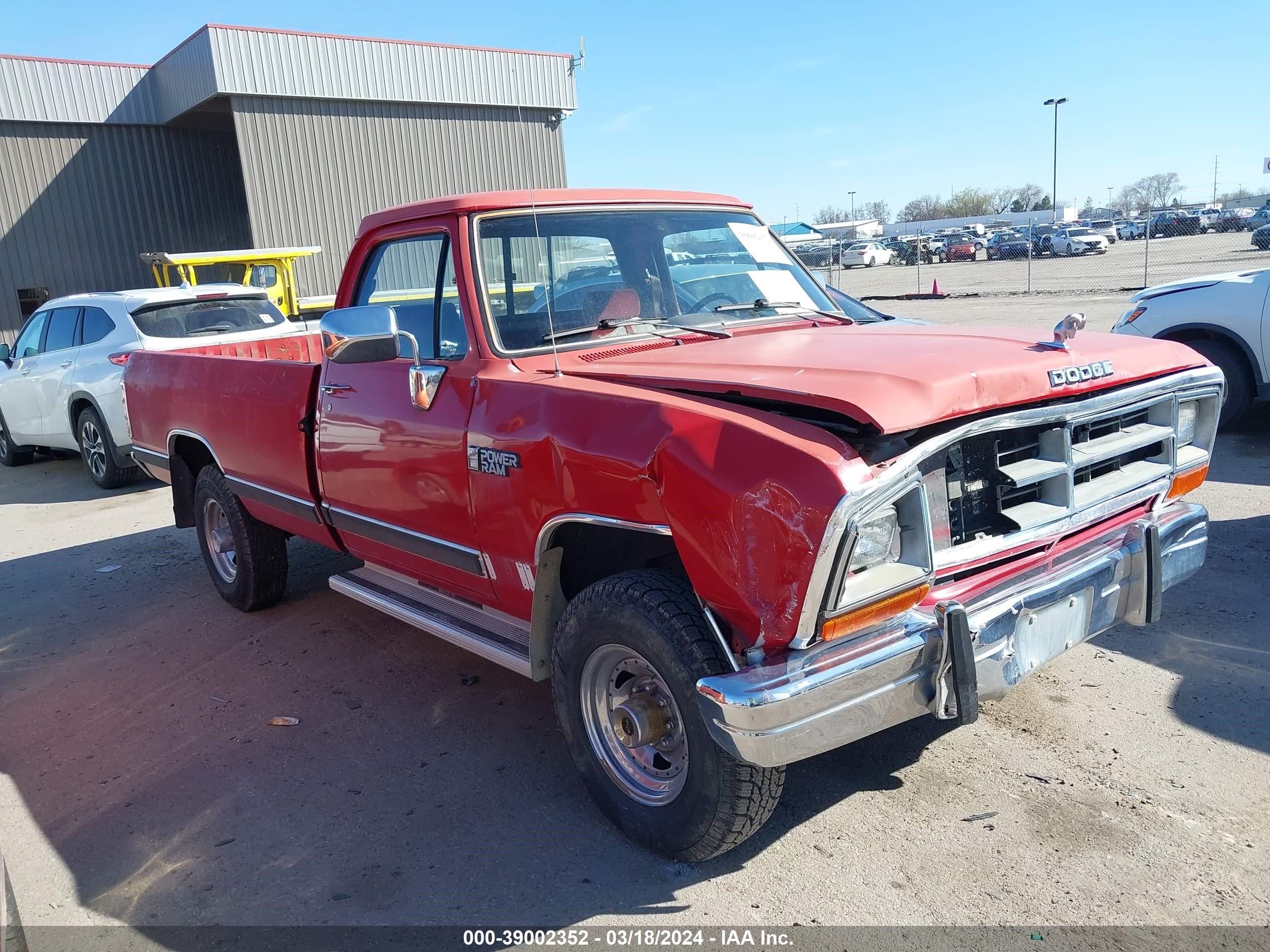 DODGE ALL 1990 1b7jm26z5ls667066