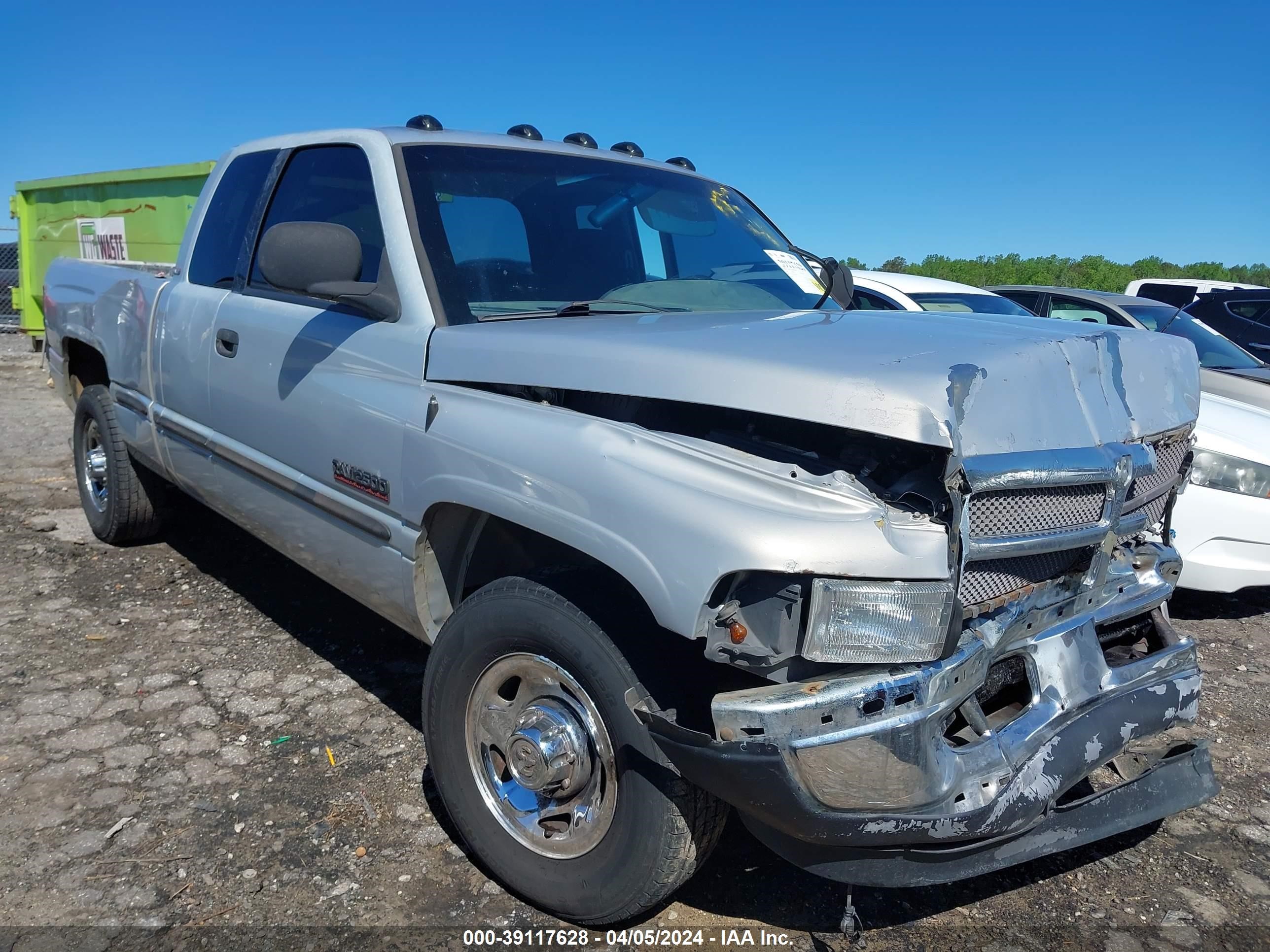 DODGE RAM 1999 1b7kc2360xj646218