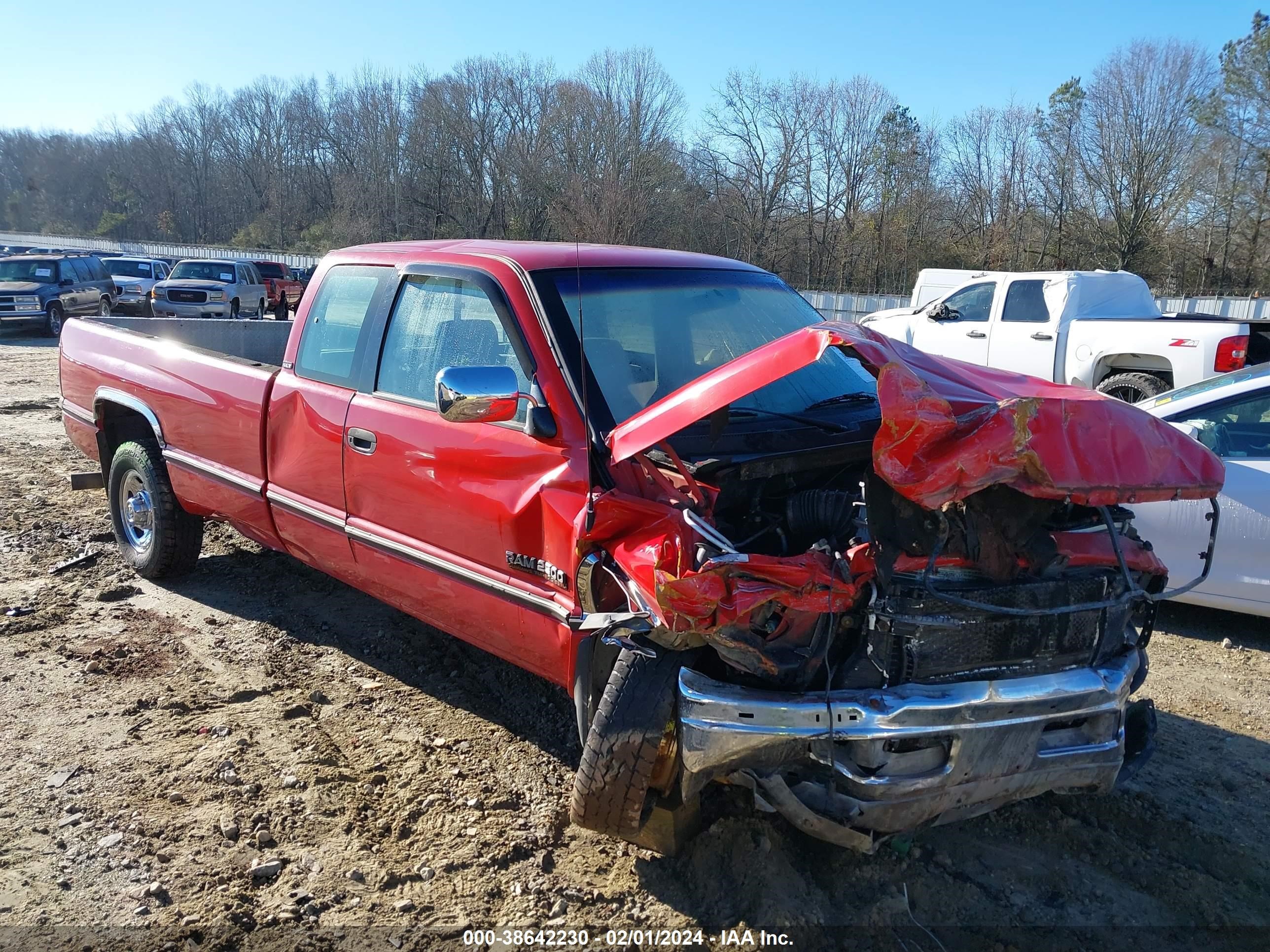 DODGE RAM 1996 1b7kc23c3tj168215