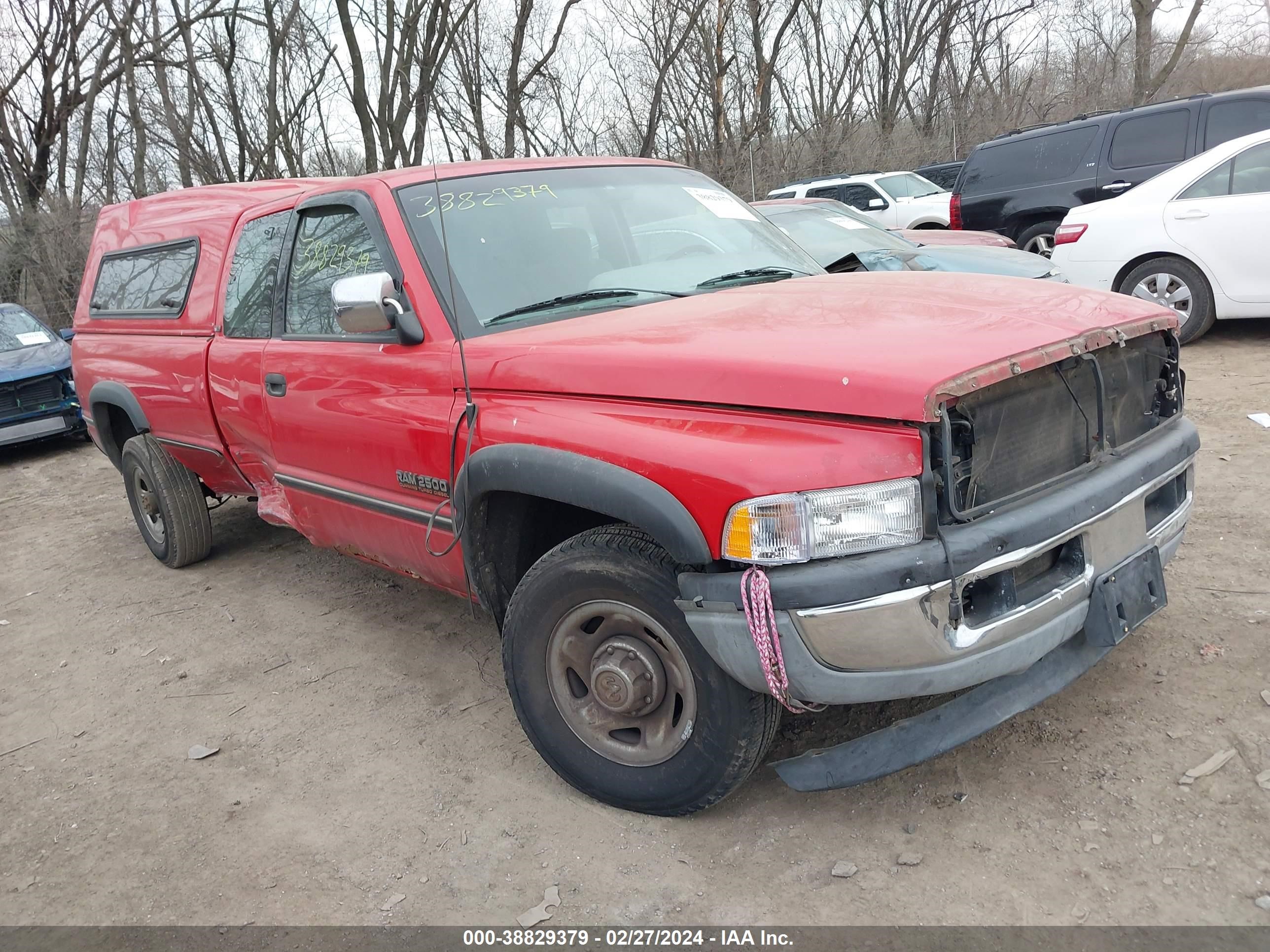 DODGE RAM 1996 1b7kc23c6tj172081