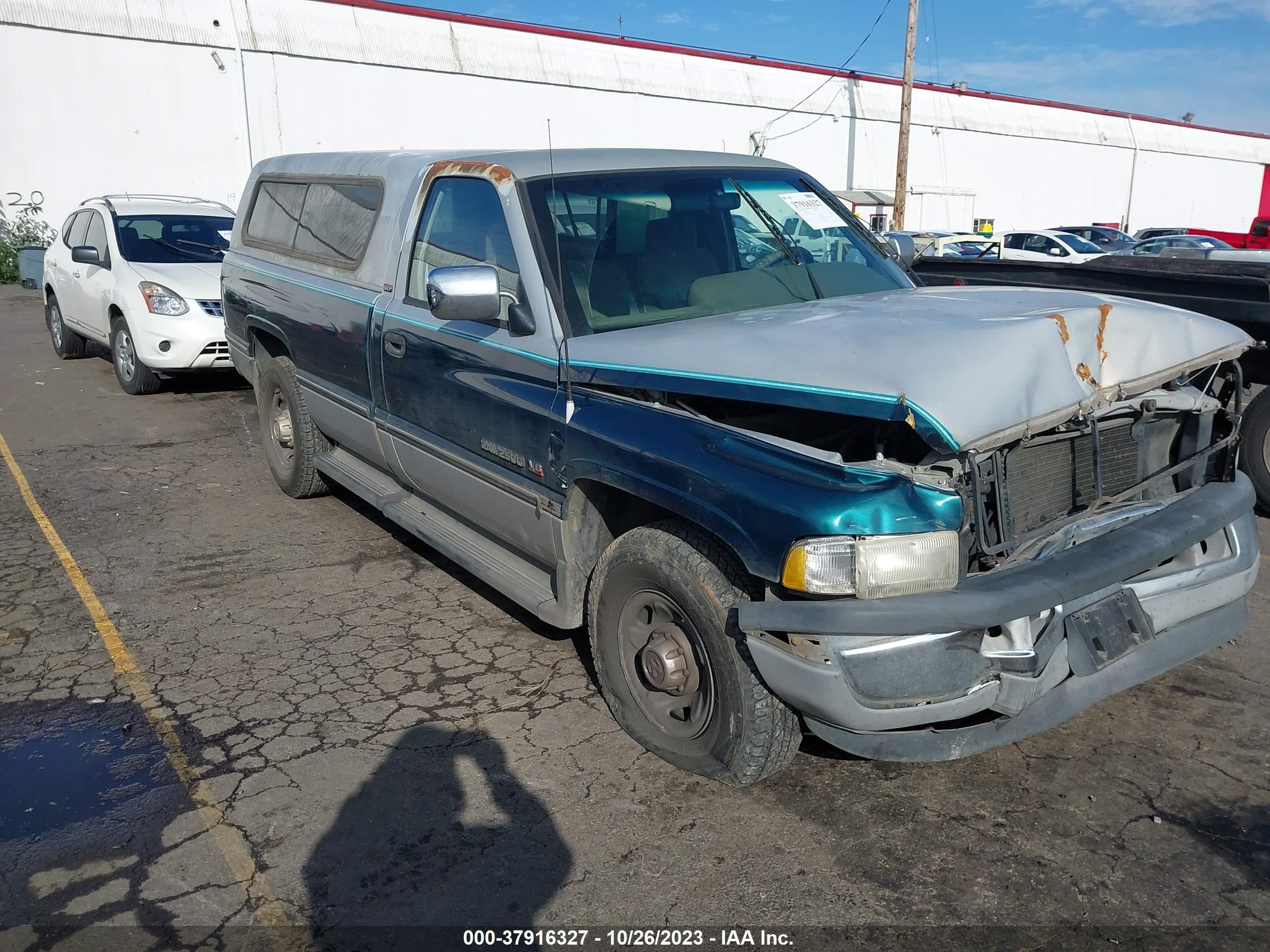 DODGE RAM 1995 1b7kc26z5ss248558