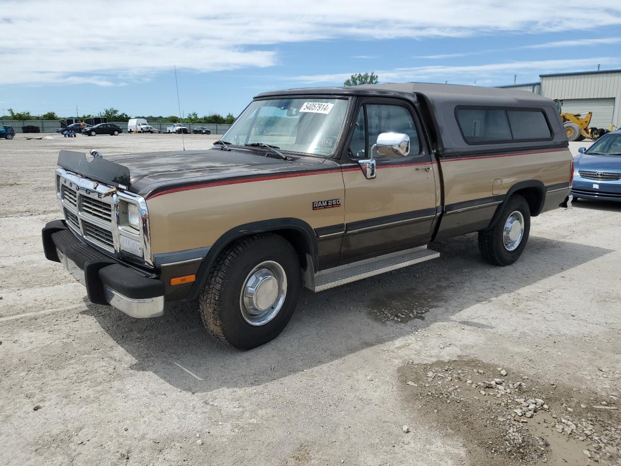 DODGE D150 1991 1b7ke2687ms272090