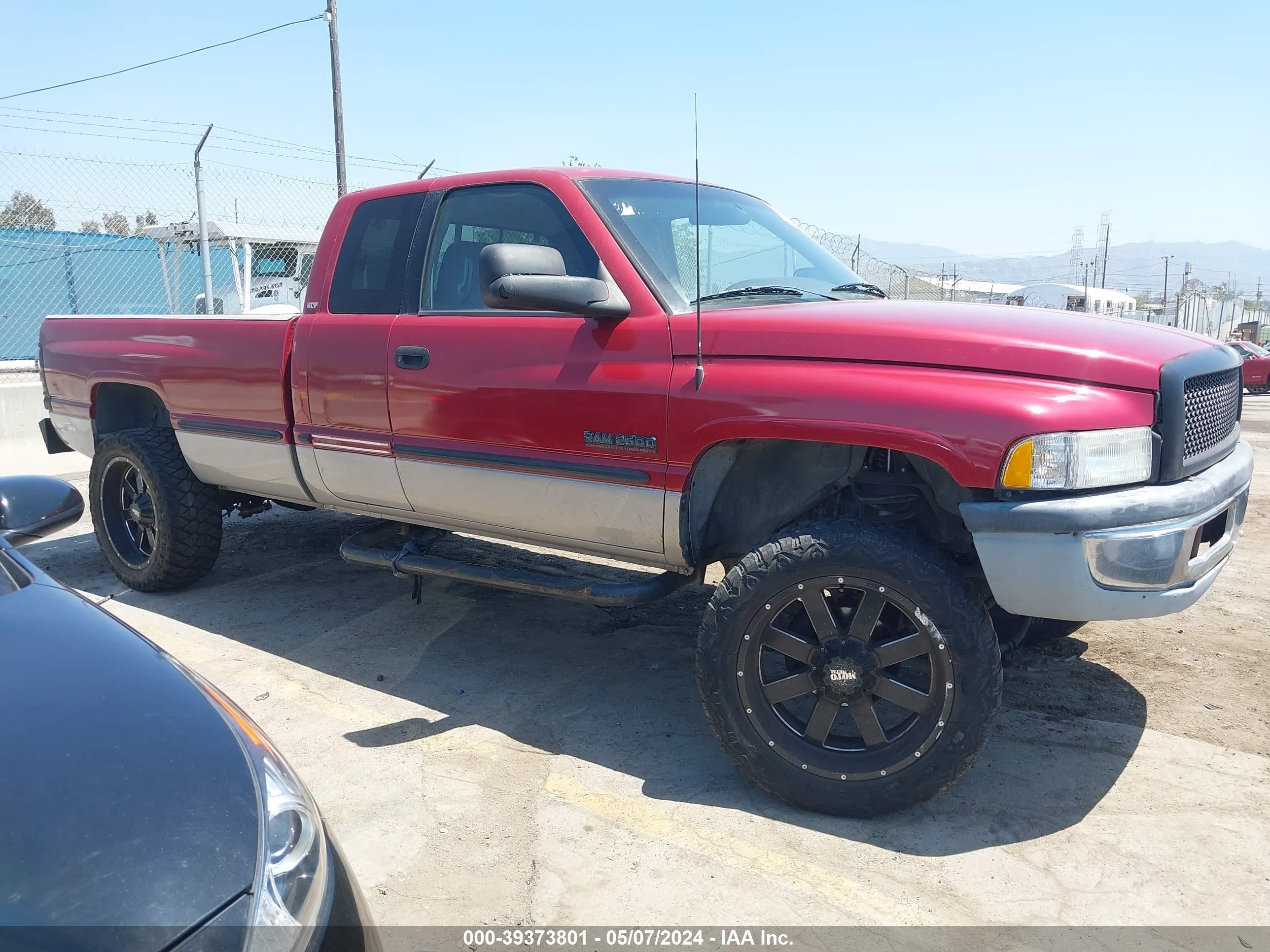 DODGE RAM 1998 1b7kf2361wj218535